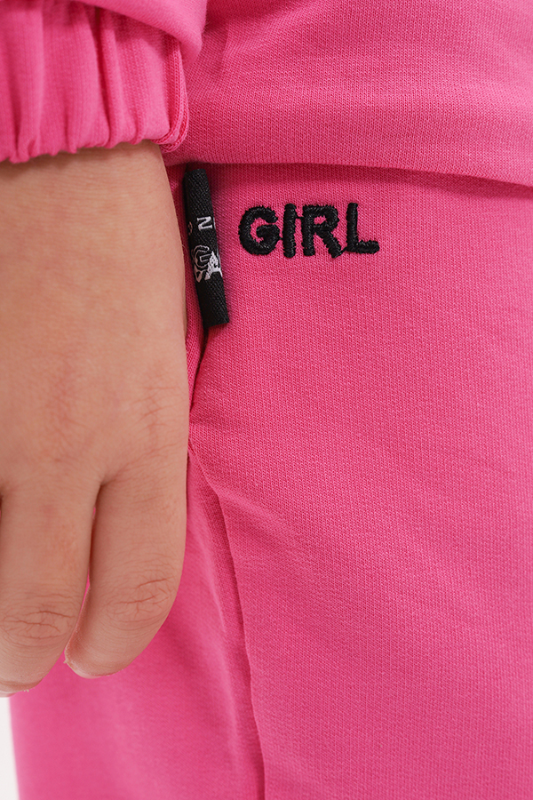 Toontoy Kız Çocuk Tayt İki Paçası Fiyonk Nakışlı