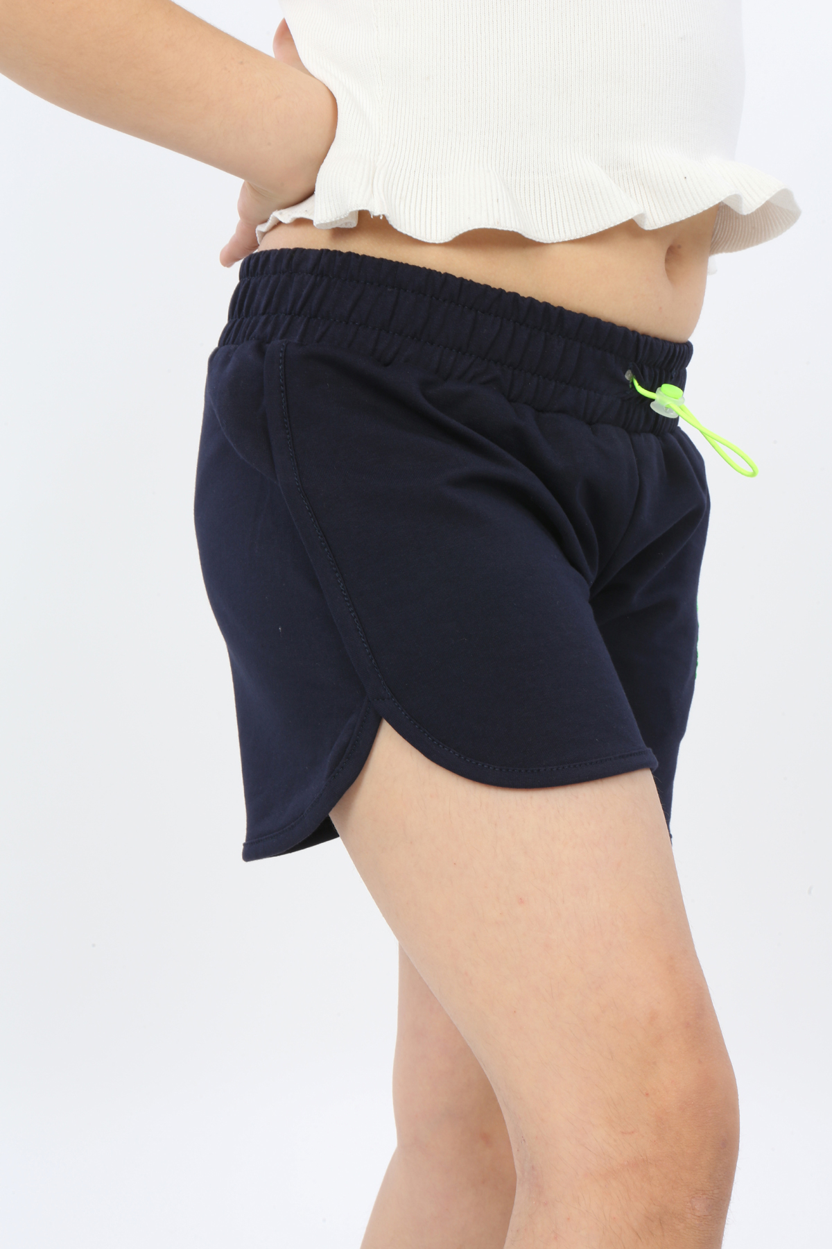 Toontoy Kız Çocuk Start Nakışlı Şort