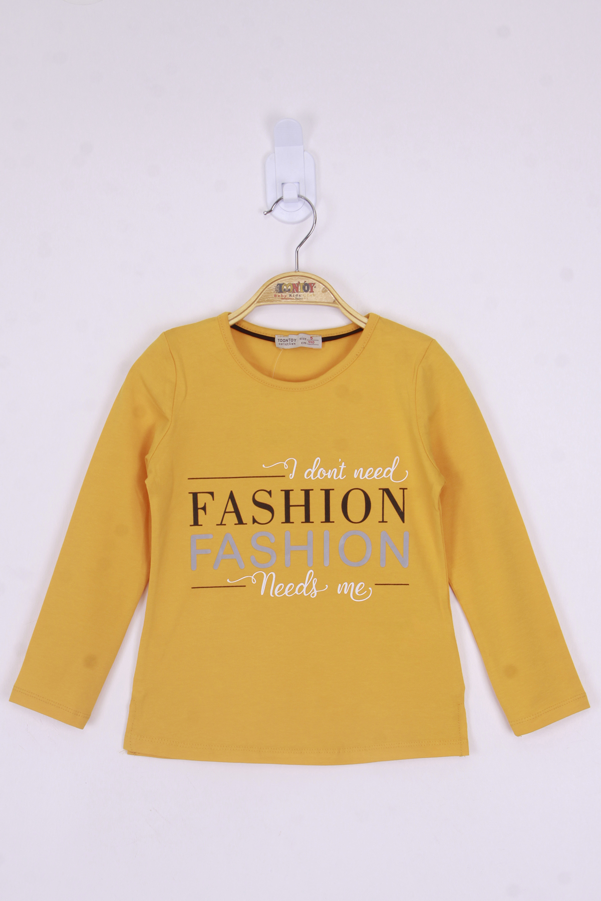 Toontoy Kız Çocuk Fashion Baskılı Tişört