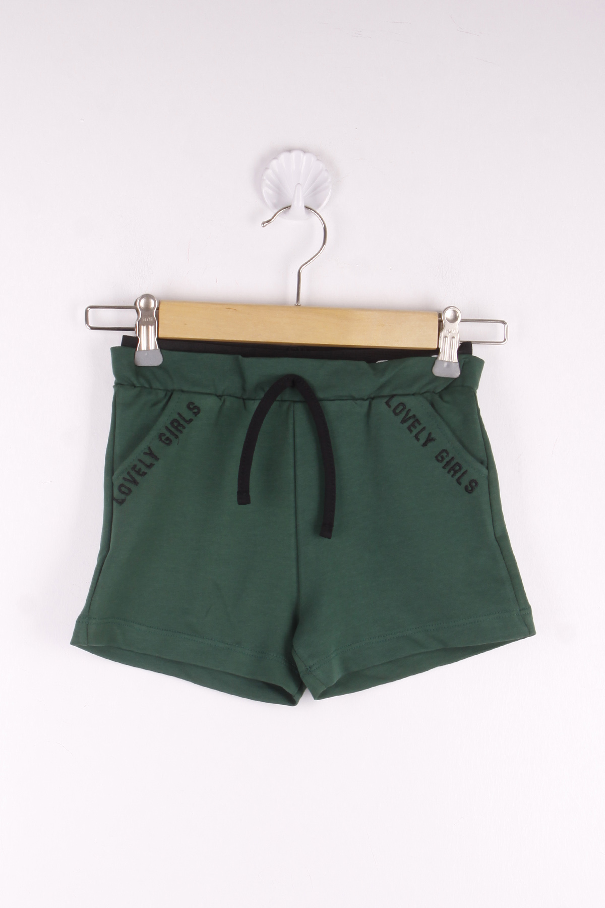 Toontoy Kız Çocuk Lovely Baskılı Cepli Şort