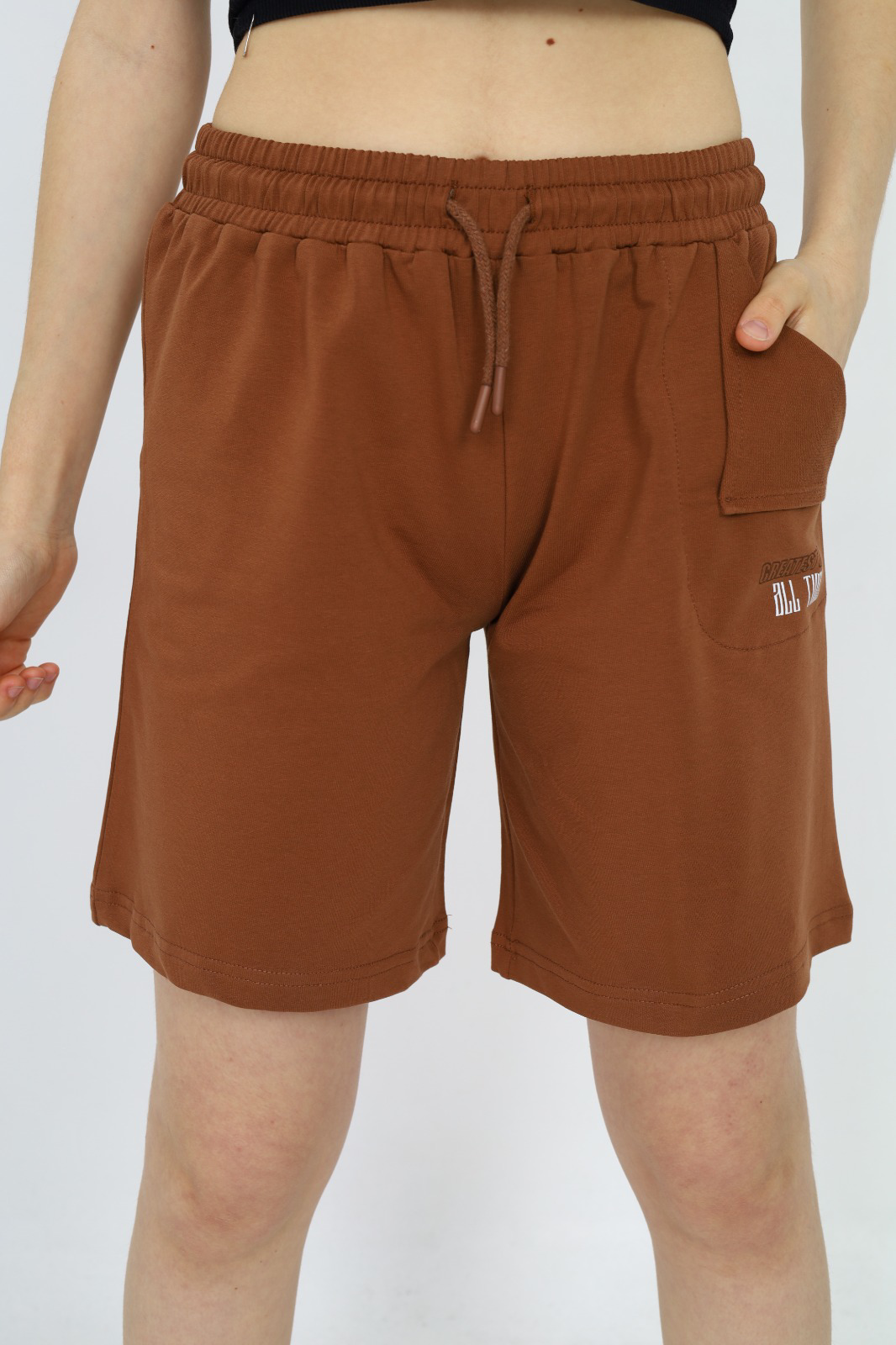 Toontoy  Kız Çocuk Baskılı Şort