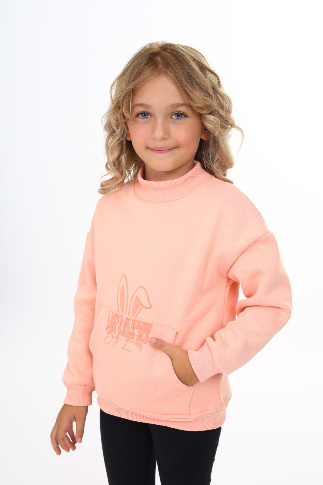 Toontoy Kız Çocuk Baskılı Sweatshirt