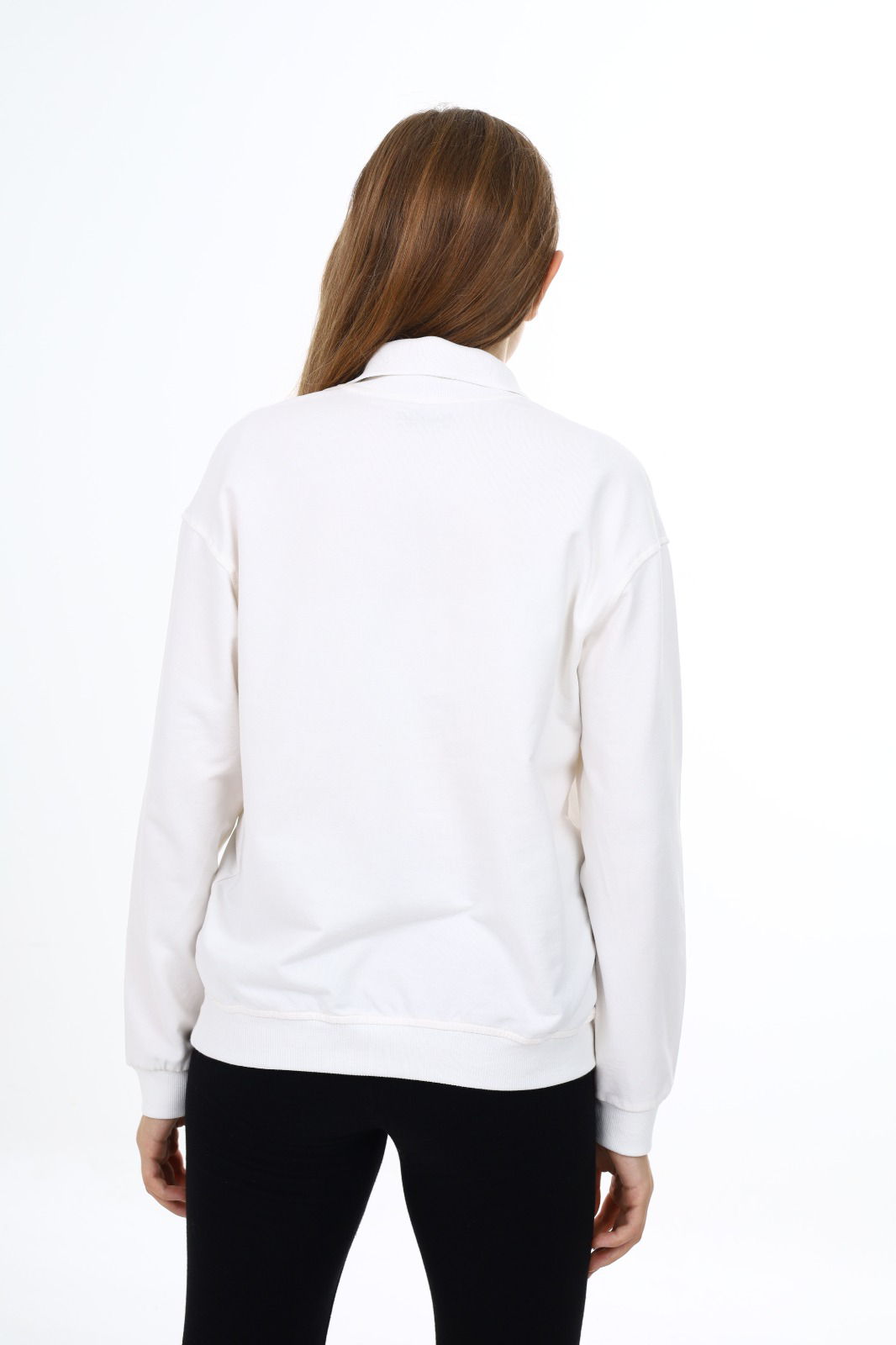 Toontoy Kız Çocuk  Çelenk Tnty  Baskılı Sweatshirt