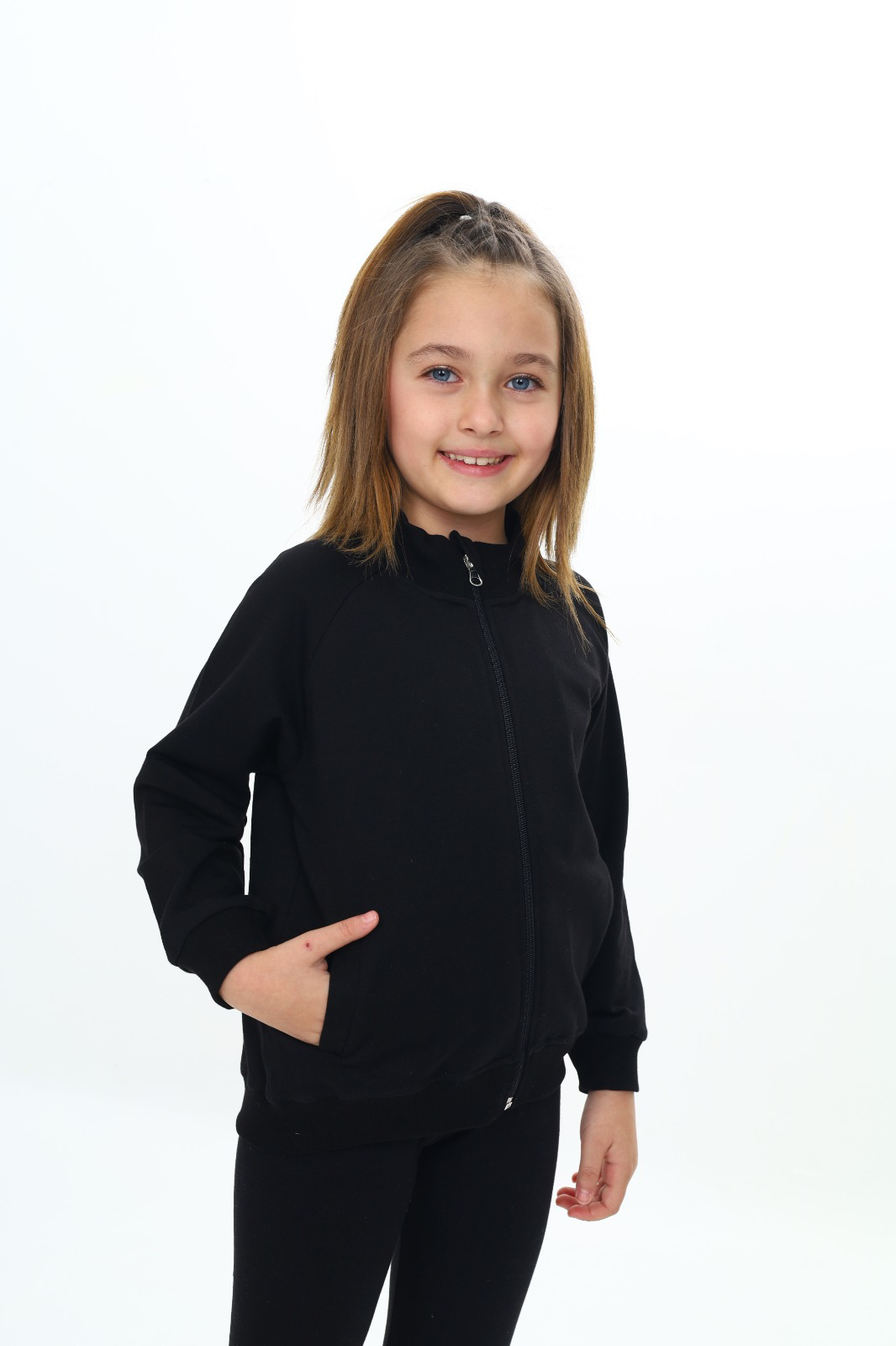 Toontoy Kız Çocuk Nakışlı Hırka