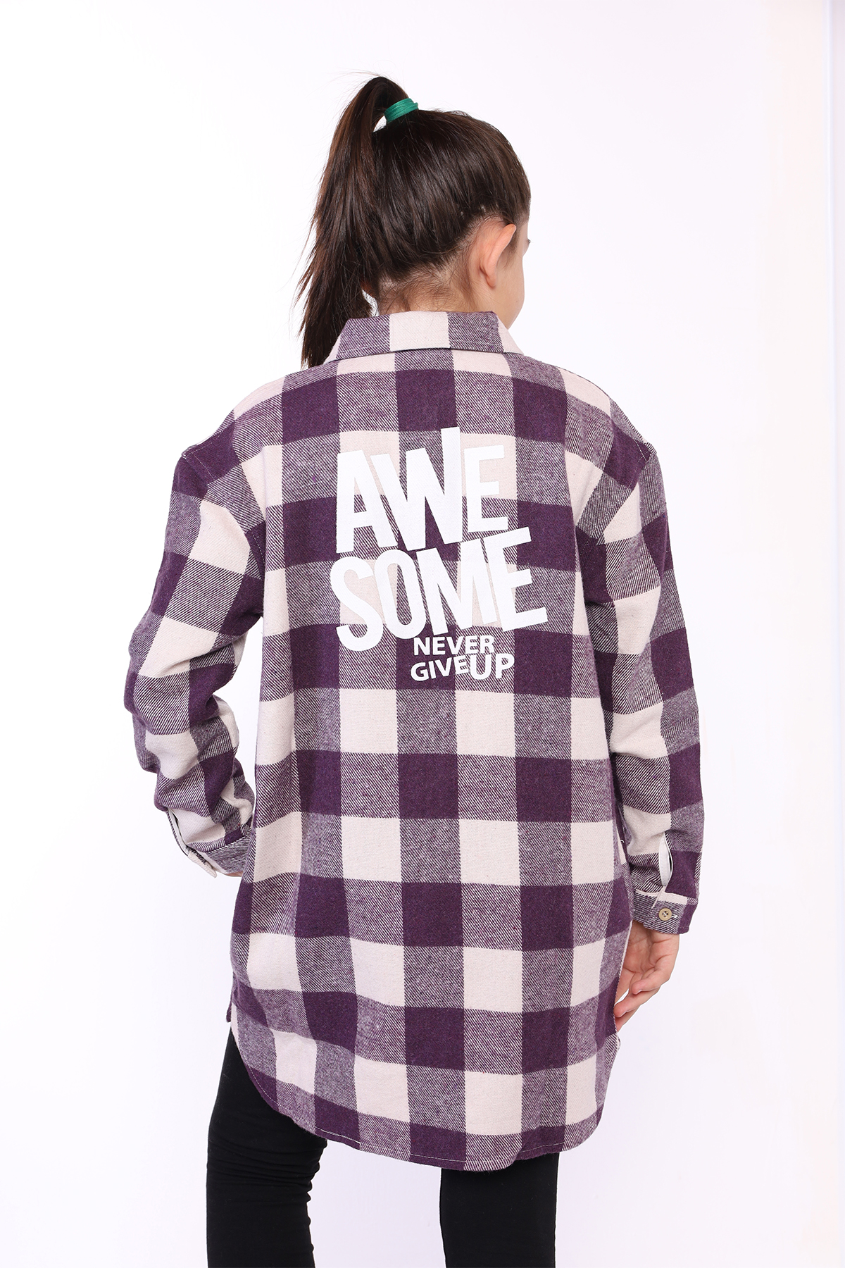 Toontoy Kız Çocuk Oduncu Gömlek