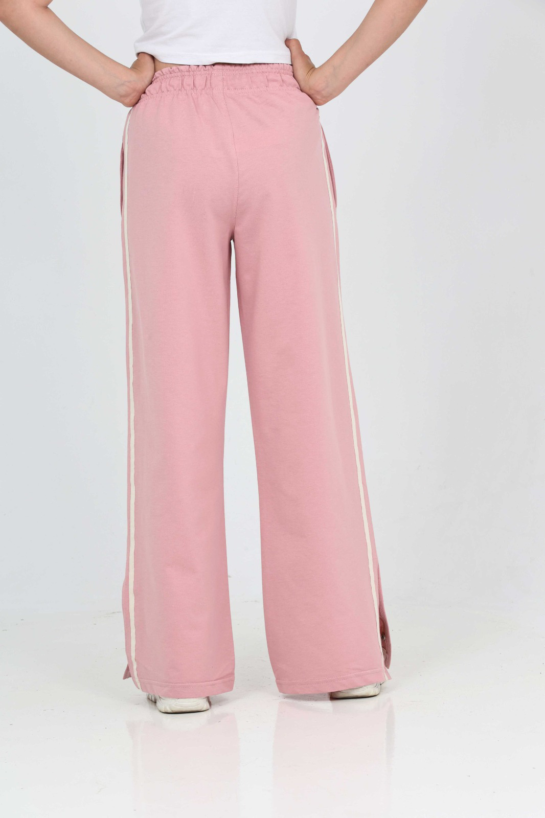 Toontoy Kız Çocuk Boydan Şeritli Eşofman Alt