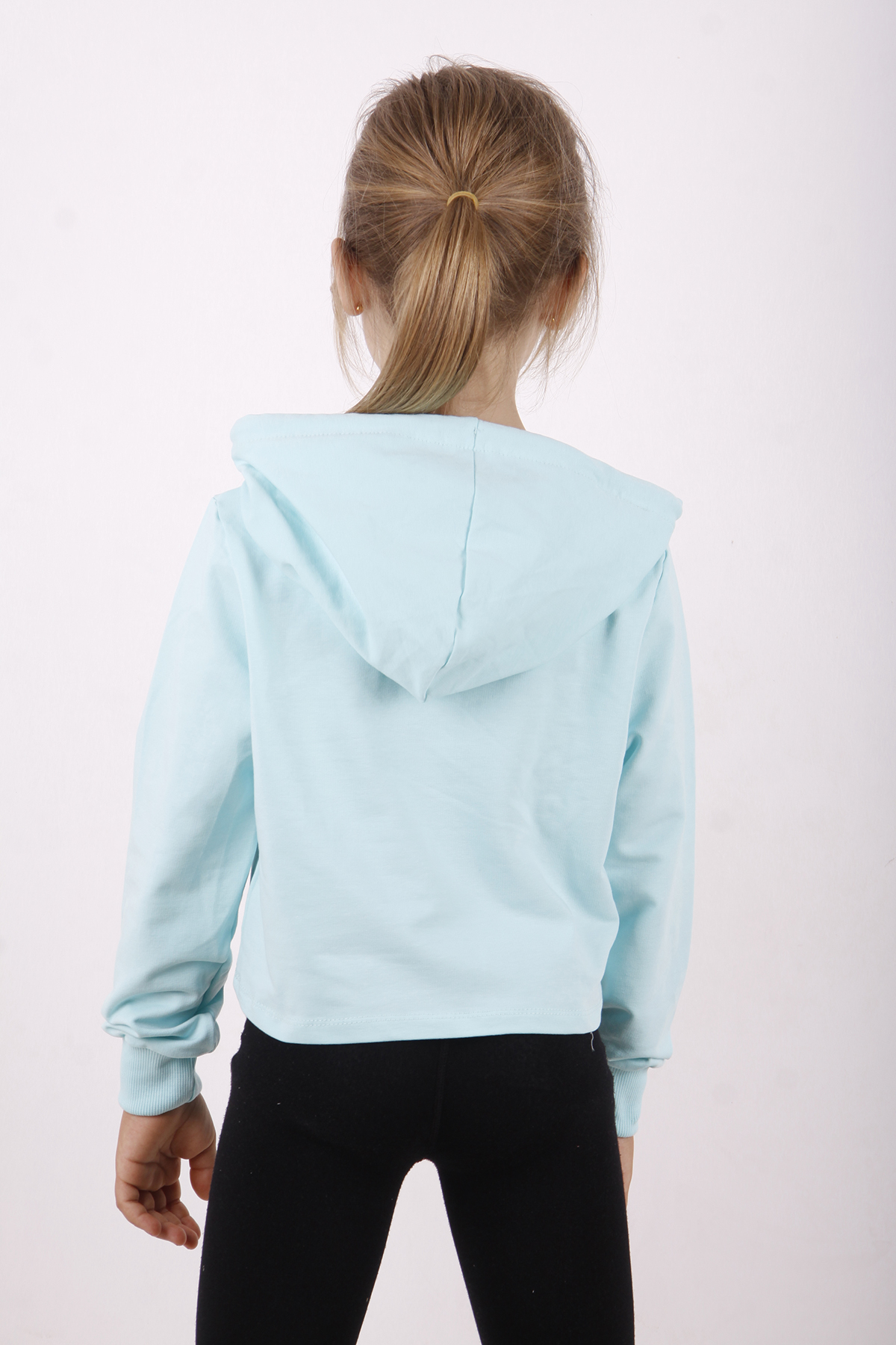 Toontoy Kız Çocuk Yazı Baskılı Sweatshirt