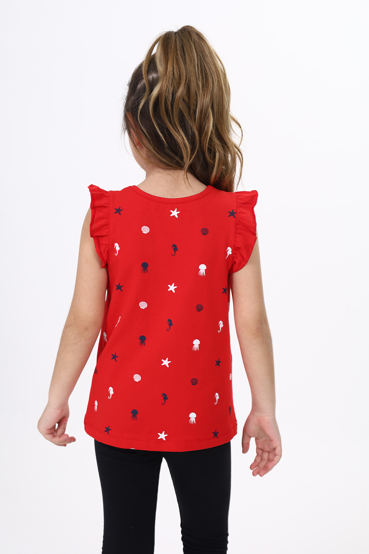 Toontoy  Kiz Çocuk Baskili Atlet