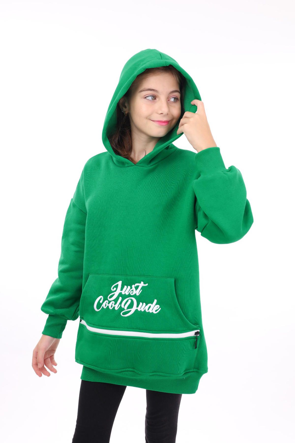 Toontoy Kız Çocuk Nakışlı Sweatshirt