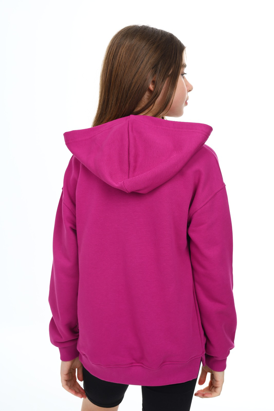 Toontoy  Kız Çocuk Yarasa Kol Armalı Eşofman Takım