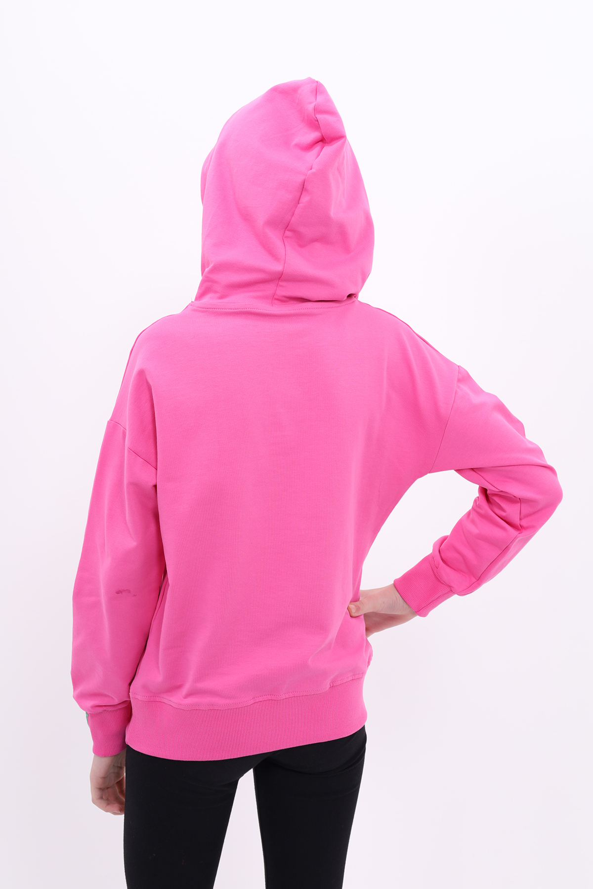 Toontoy Kız Çocuk Nakışlı Sweatshirt