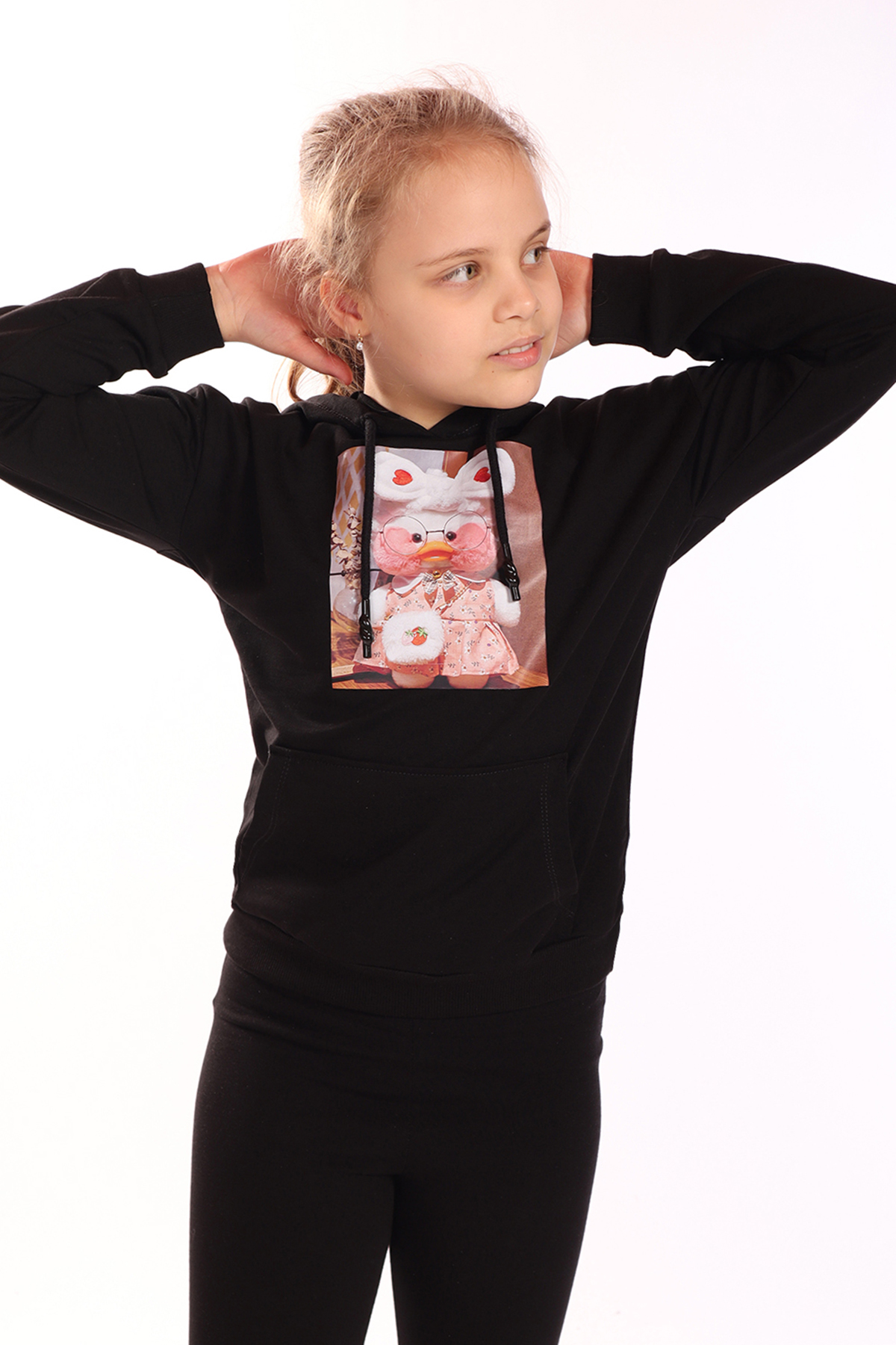 Toontoy Kız Çocuk Baskılı Sweatshirt