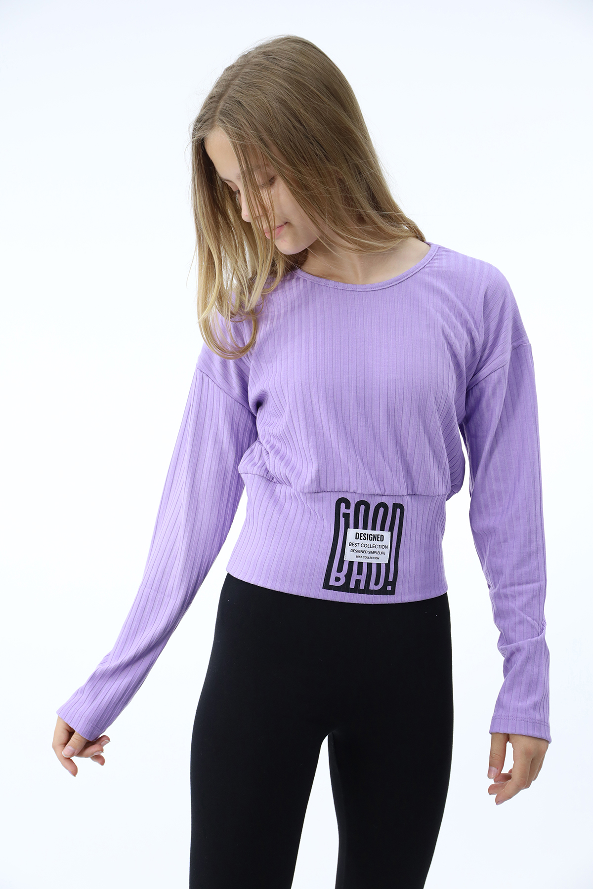 Toontoy Kız Çocuk Baskılı Sweatshirt