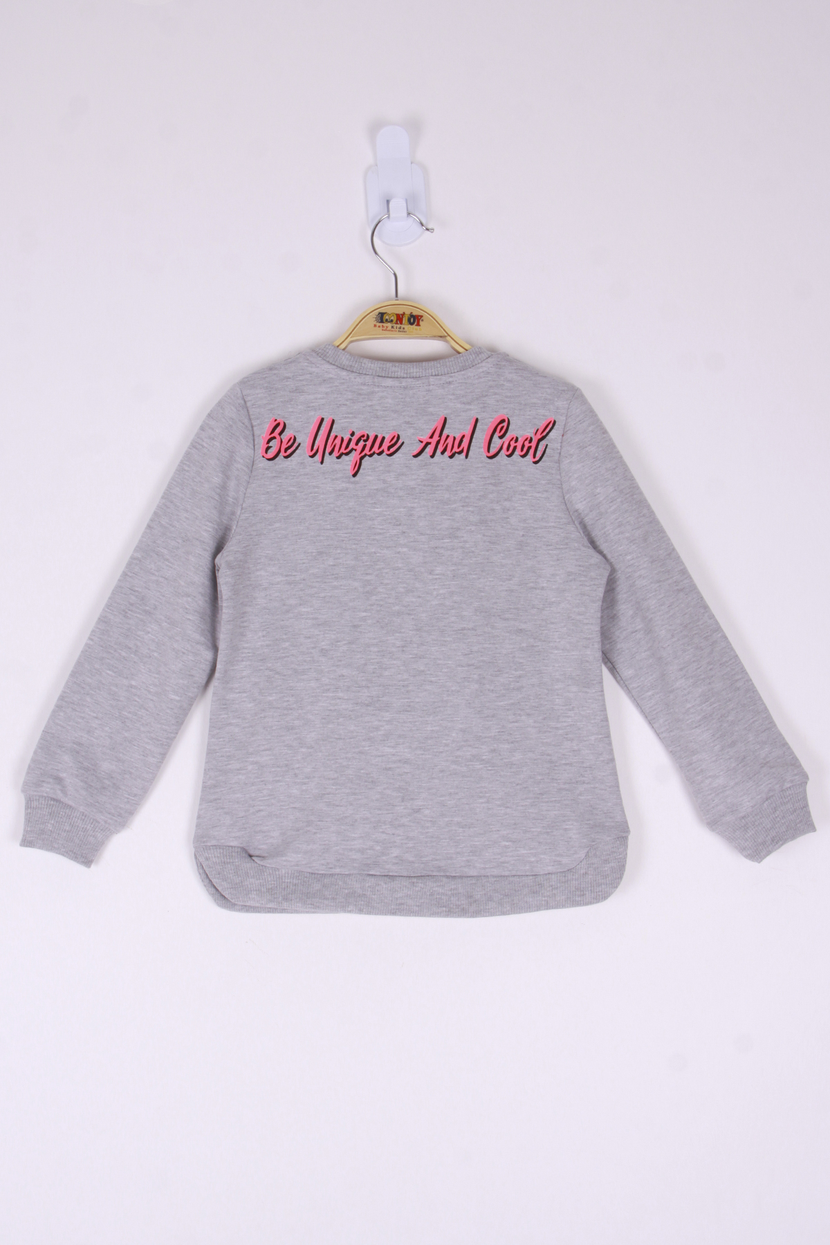 Toontoy Kız Çocuk Be Baskılı Sweatshirt