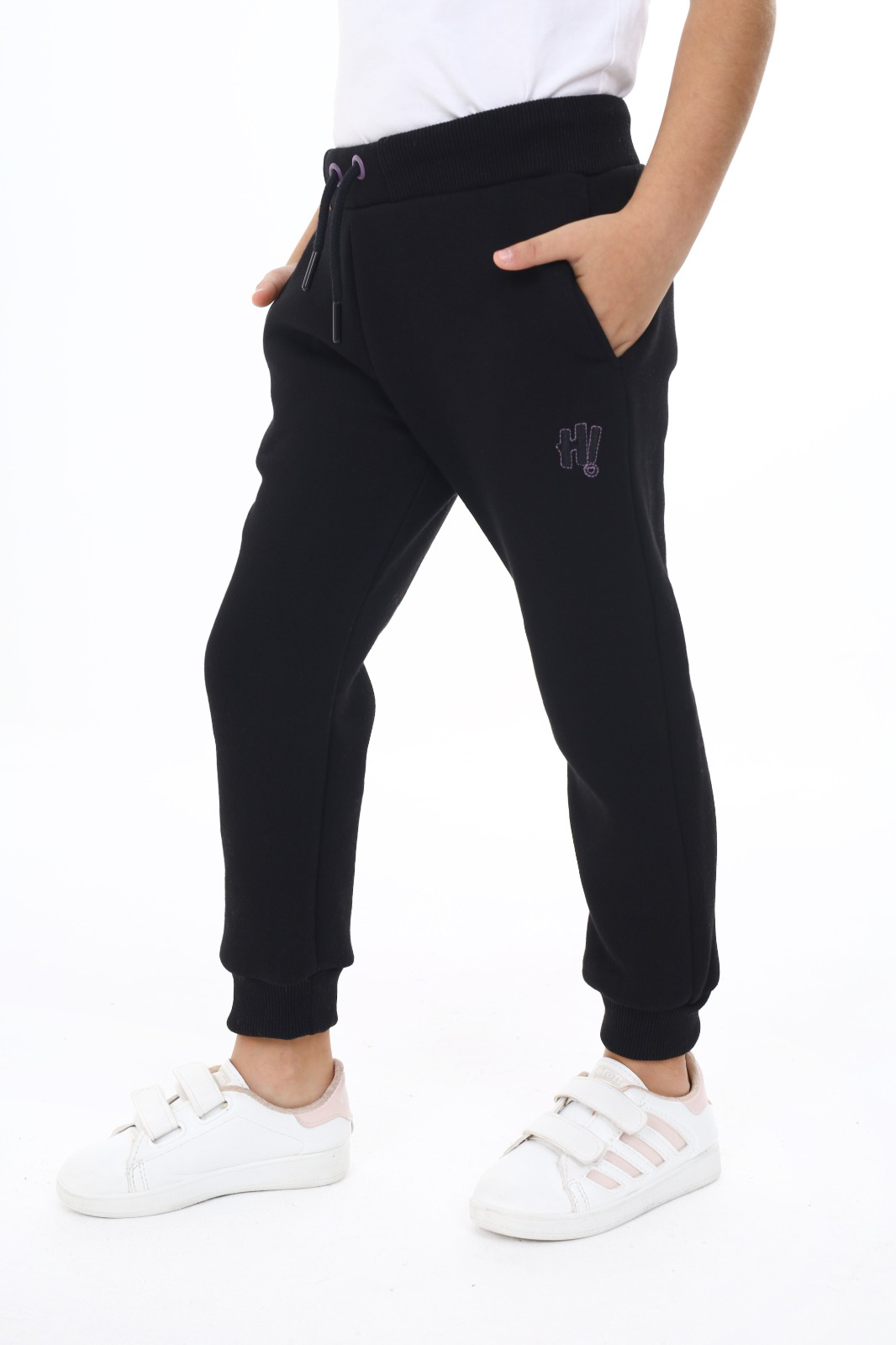 Toontoy Kız Çocuk H! Nakışlı Eşofman Alt