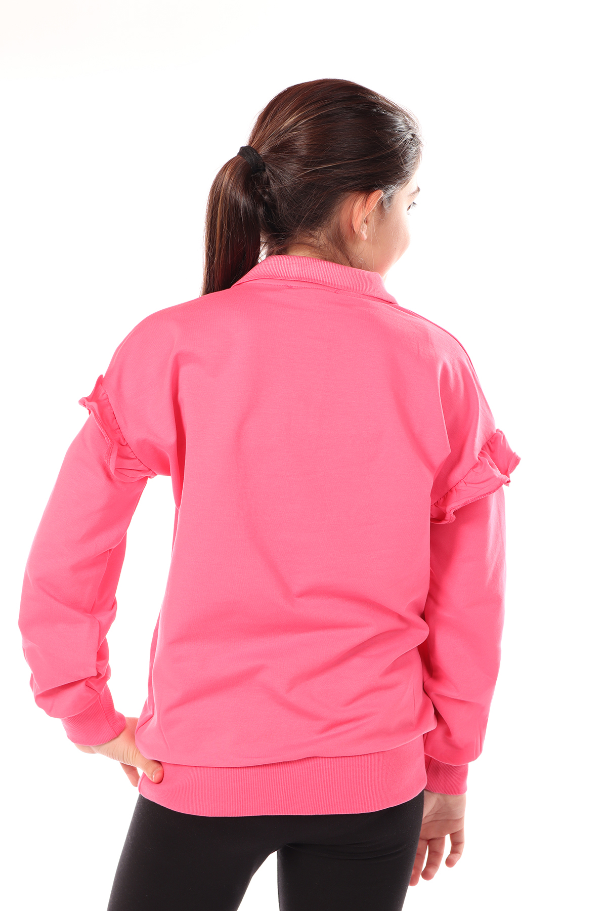 Toontoy Kız Çocuk Nakışlı Sweatshirt