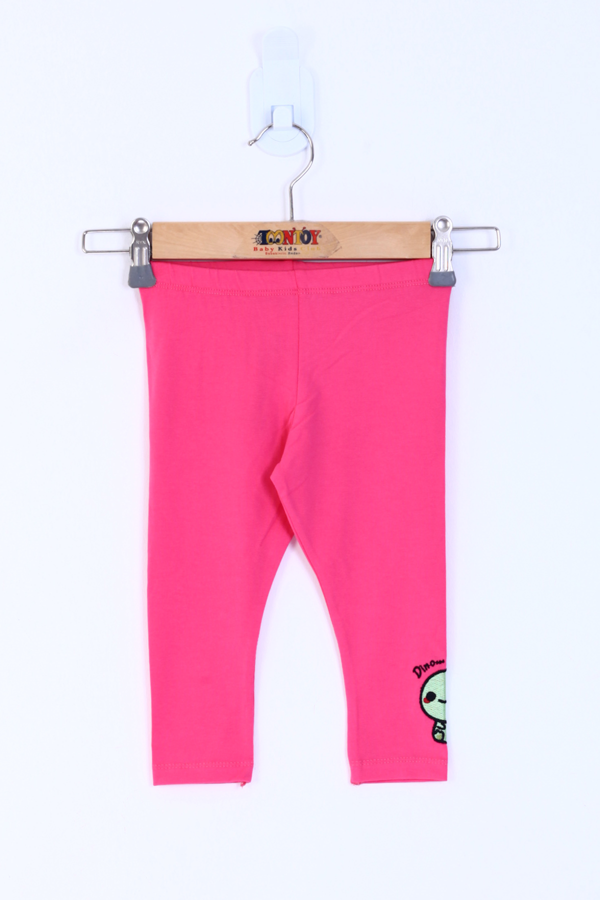 Toontoy Kız Çocuk Dino Nakışlı Tayt
