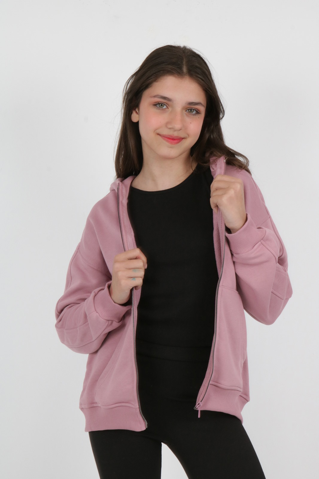 Toontoy Kız Çocuk TT Nakışlı Hırka