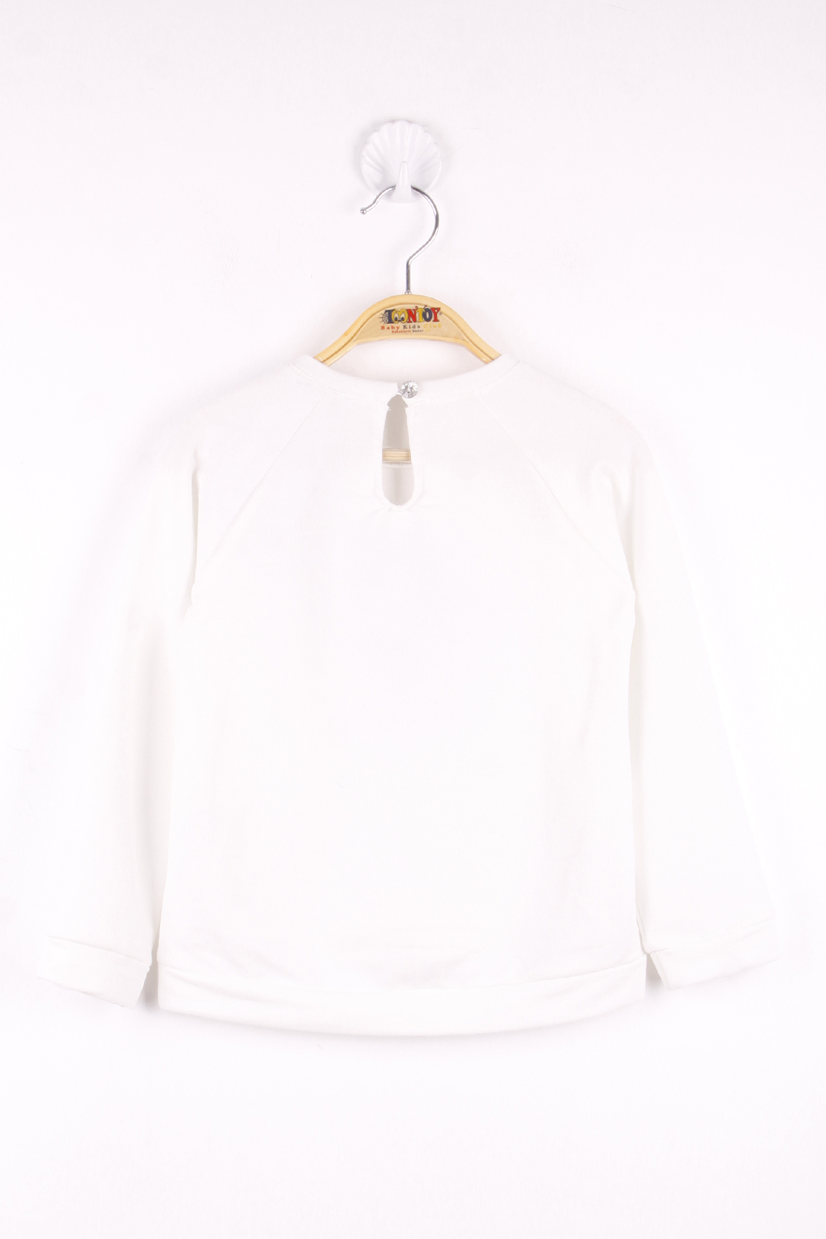 Toontoy Kız Çocuk Çanta Nakışlı Sweatshirt
