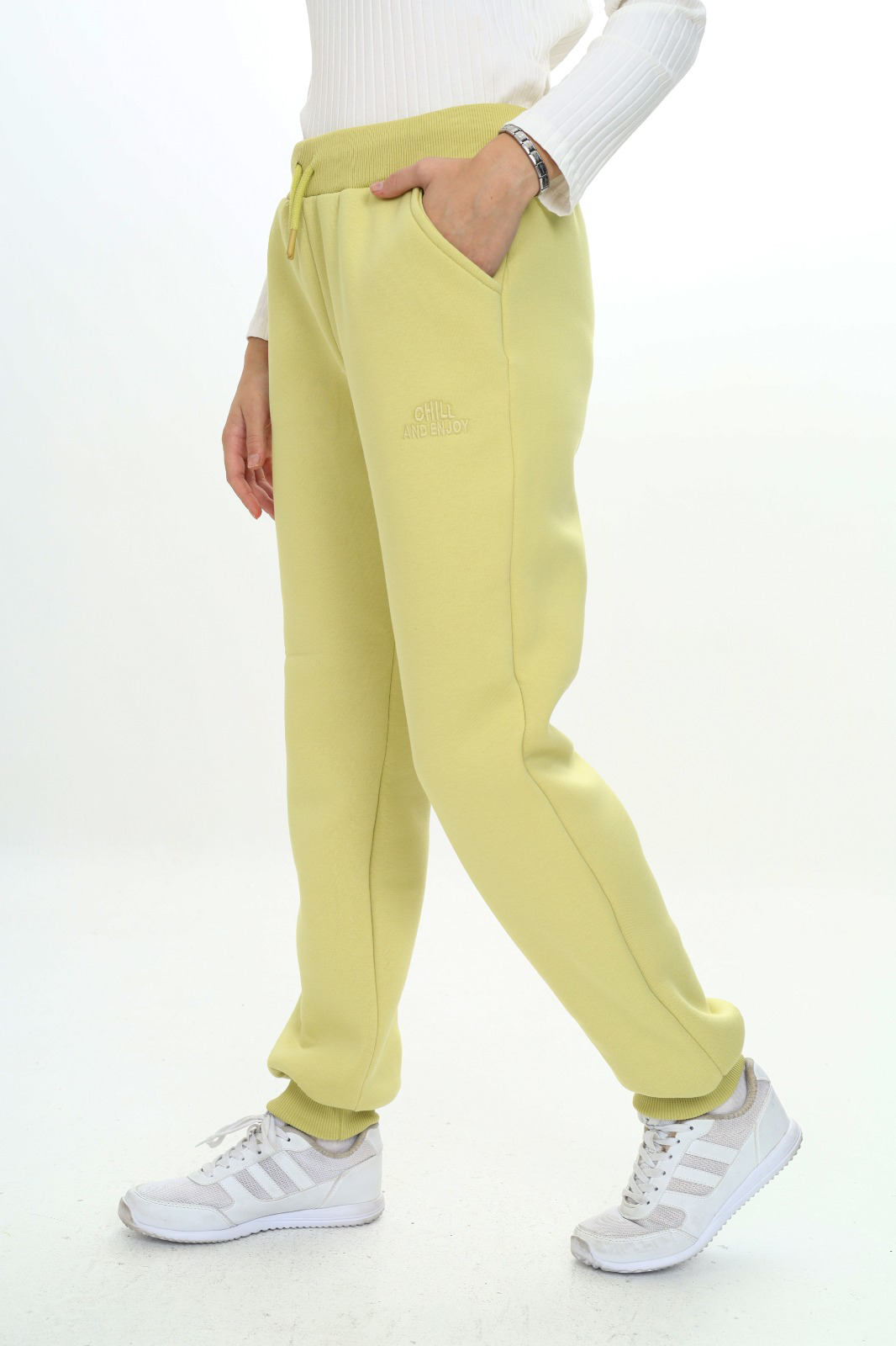 Toontoy Kız Çocuk Nakışlı Eşofman Alt