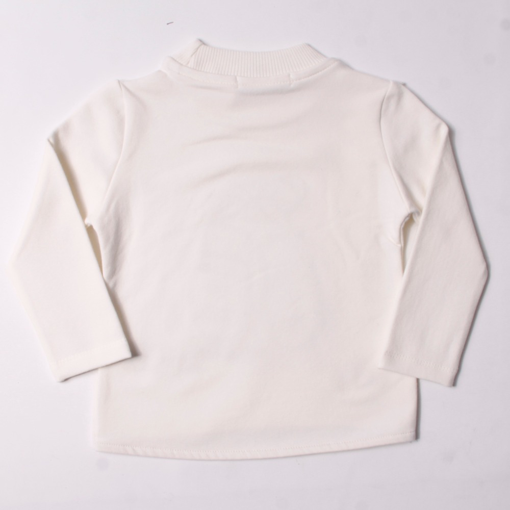 Toontoy Kız Çocuk Sweatshirt Eldiven Nakışlı