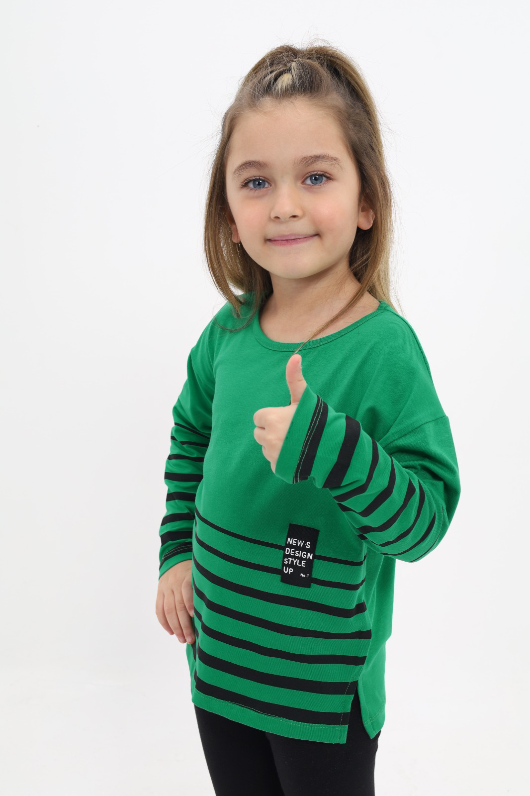 Toontoy Kız Çocuk Baskılı Tişört