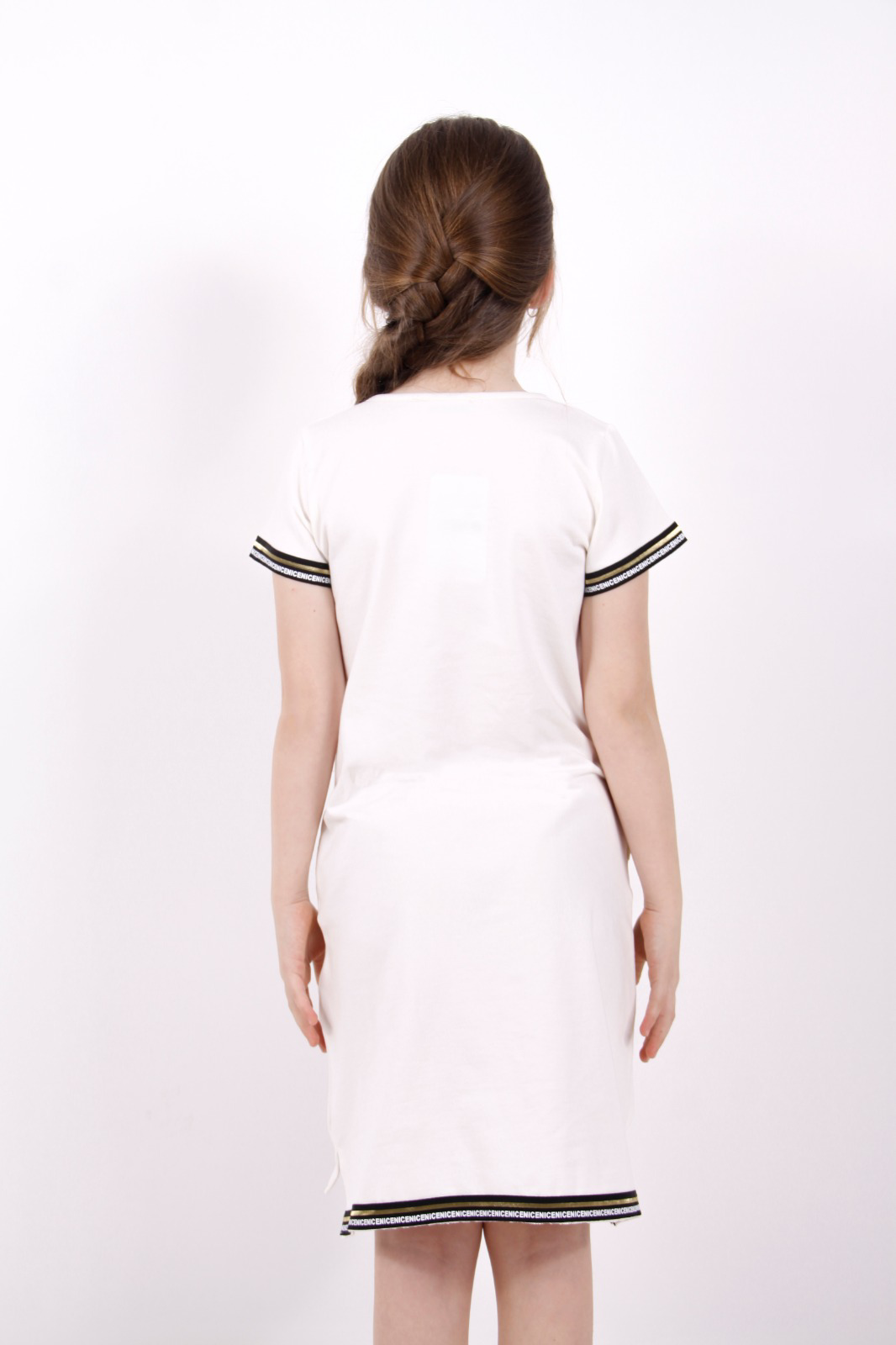 Toontoy Kız Çocuk Fabulous Baskılı Elbise