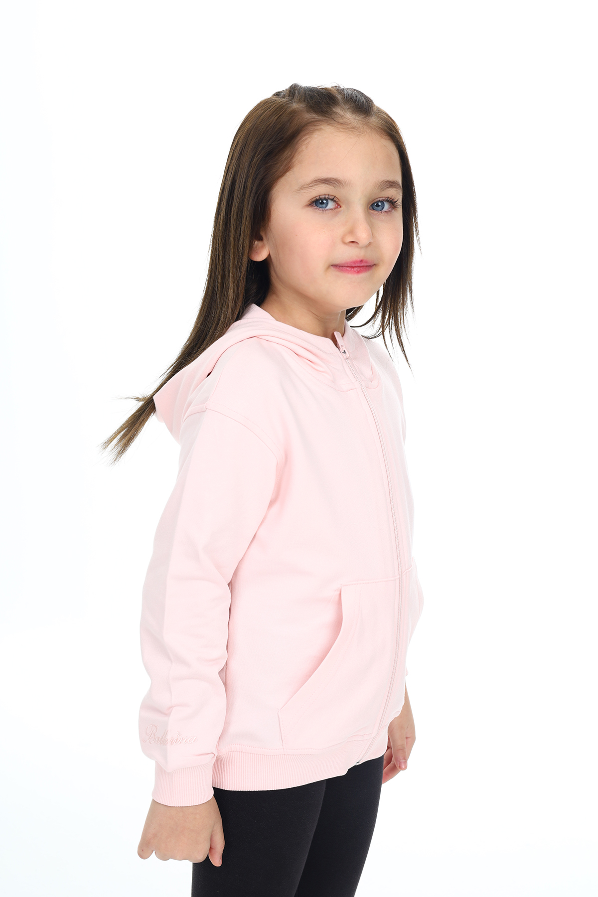 Toontoy  Kız Çocuk Nakışlı Hırka