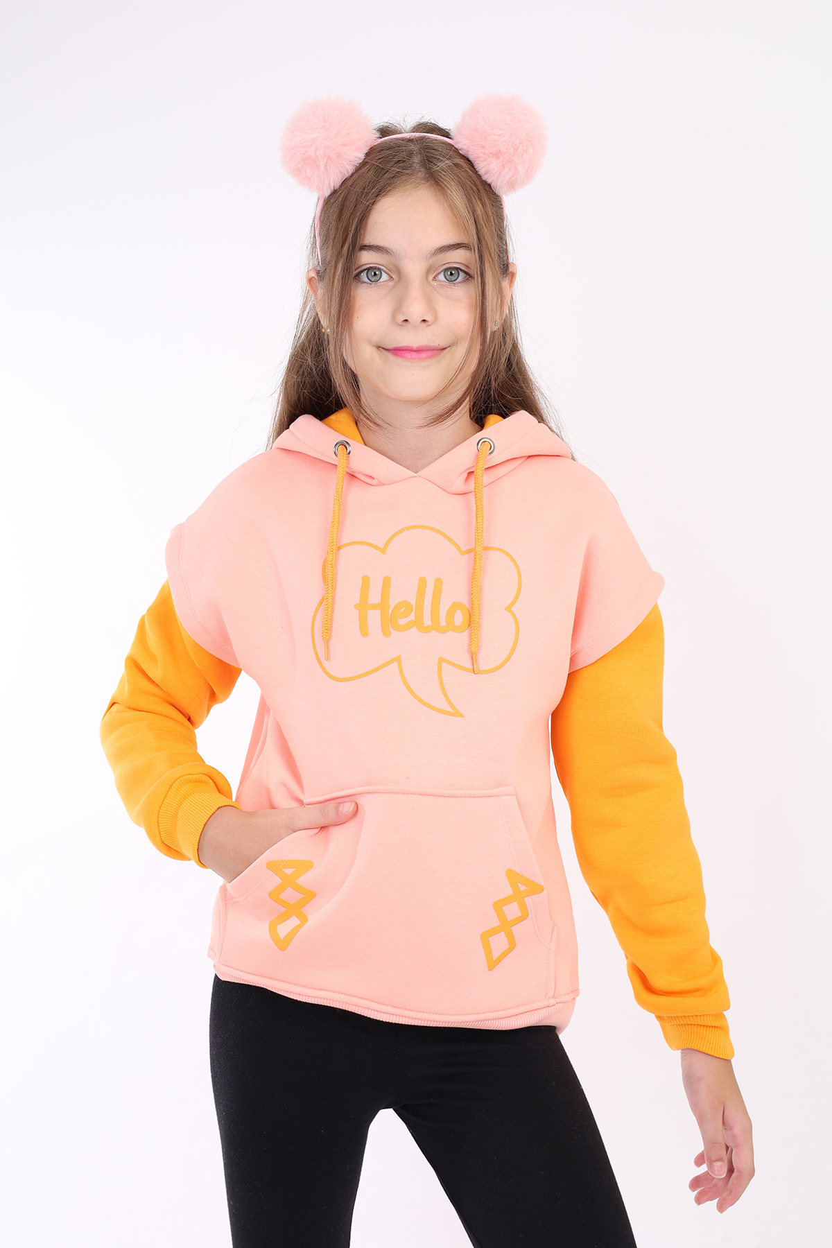 Toontoy Kız Çocuk Baskılı Sweatshirt
