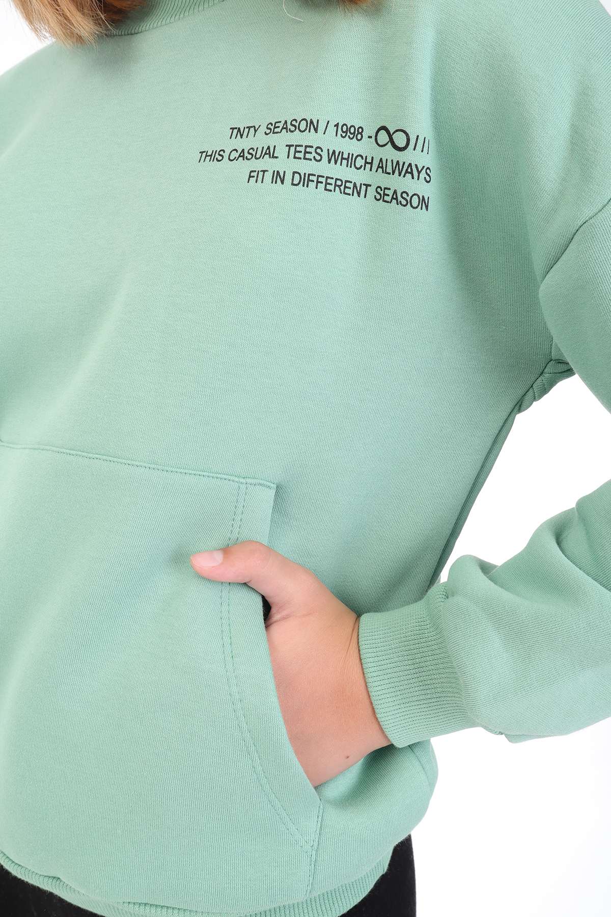 Toontoy Kız Çocuk Baskılı Sweatshirt