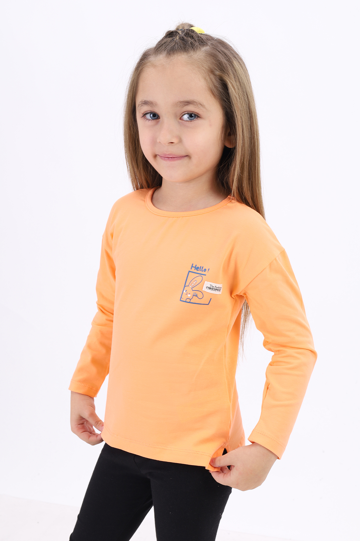 Toontoy Kız Çocuk Baskılı Tişört