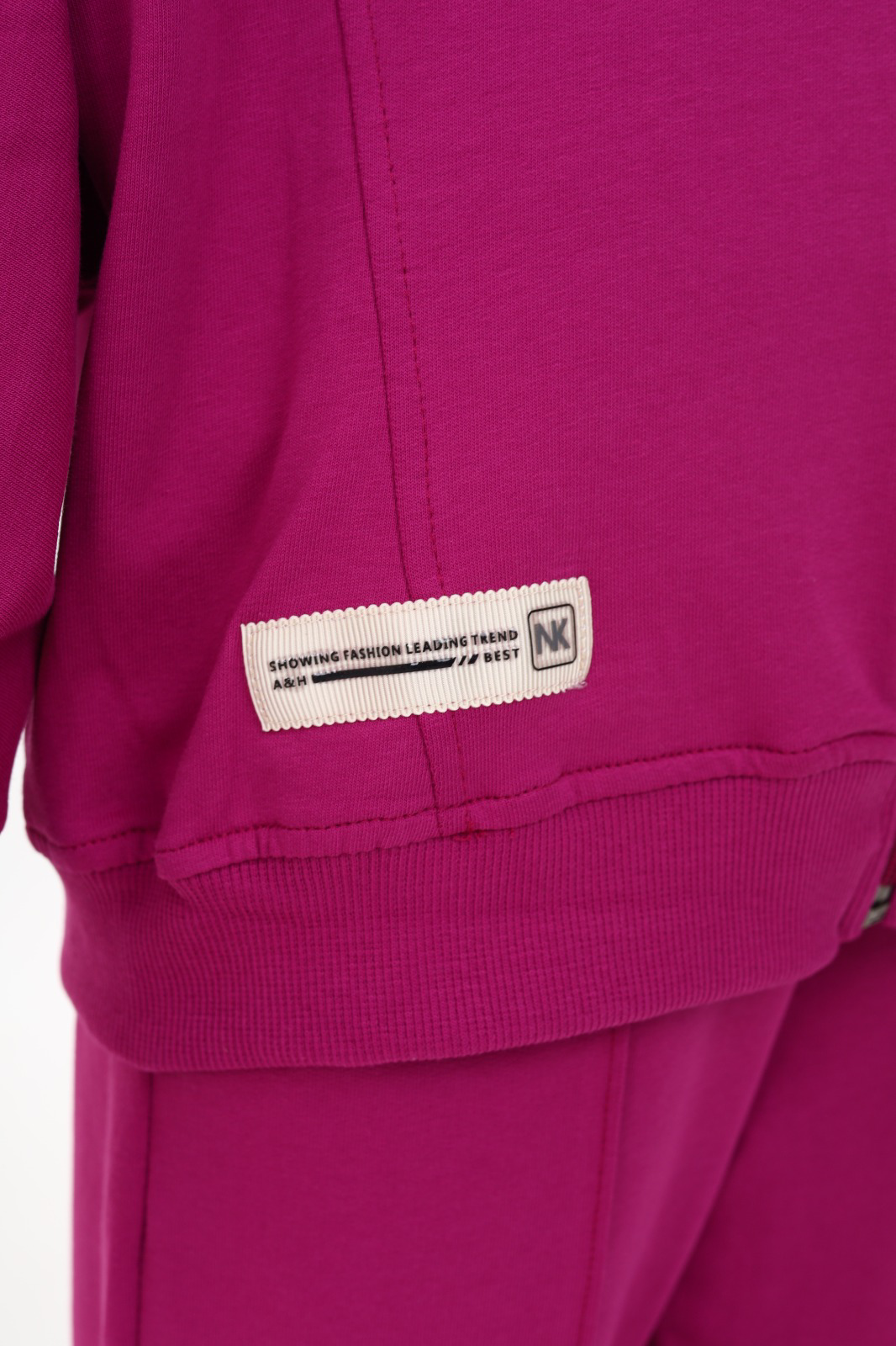 Toontoy  Kız Çocuk Yarasa Kol Armalı Eşofman Takım