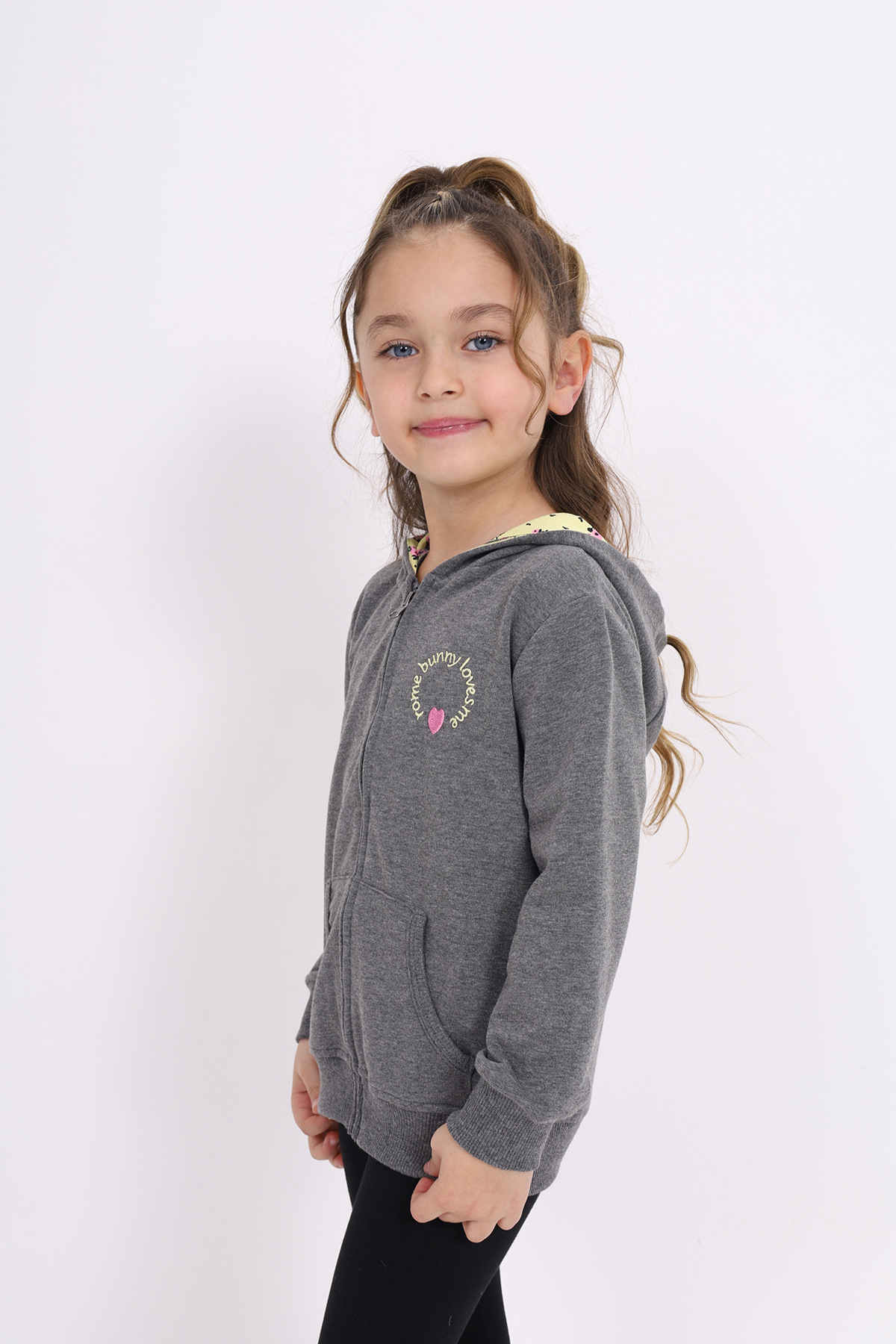 Toontoy  Kiz Çocuk Nakişli Hirka