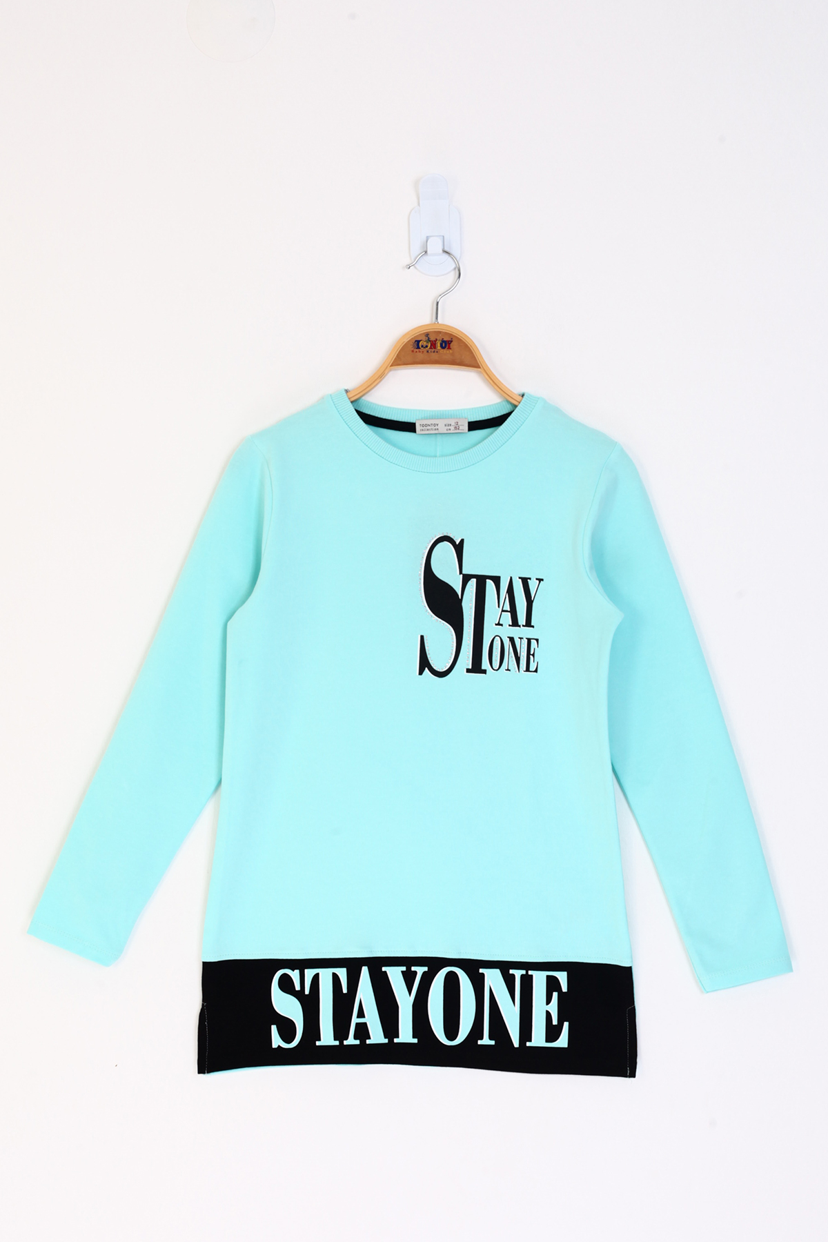 Toontoy Kız Çocuk Stay One Baskılı Tişört