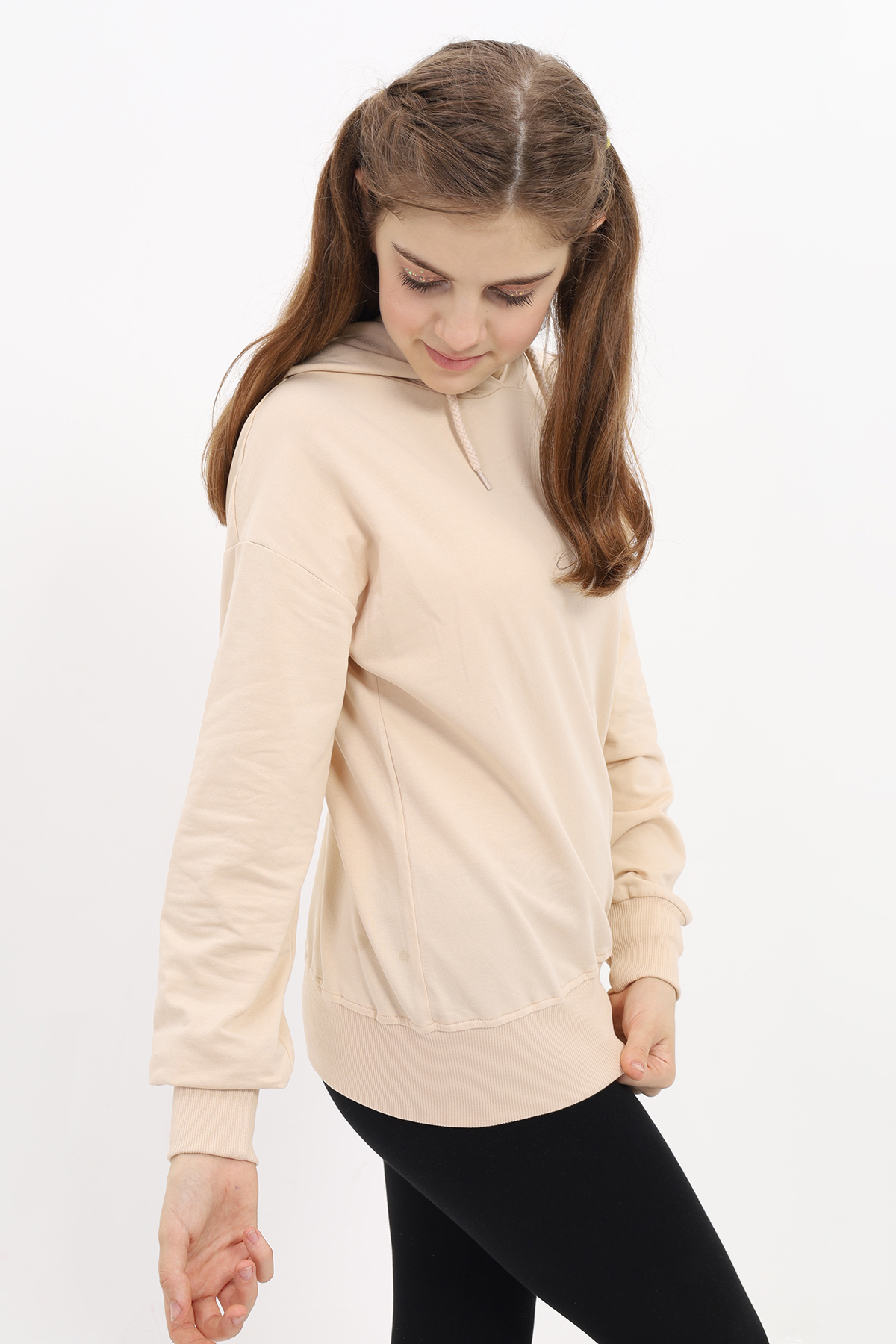 Toontoy Kız Çocuk Nakışlı Sweatshirt