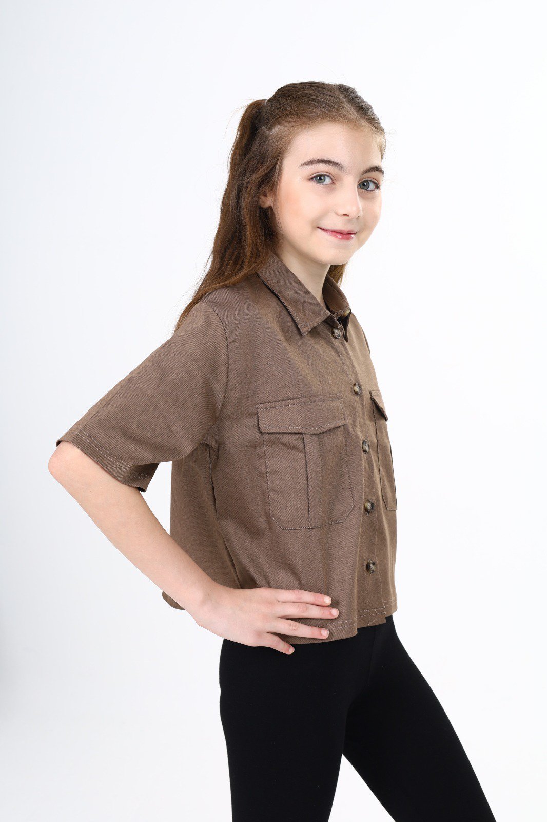 Toontoy Kız Çocuk Gömlek