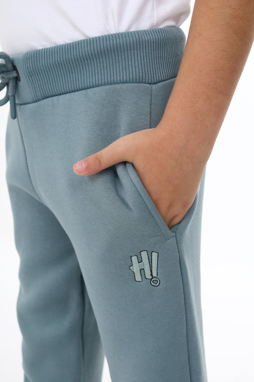 Toontoy Kız Çocuk H! Nakışlı Eşofman Alt