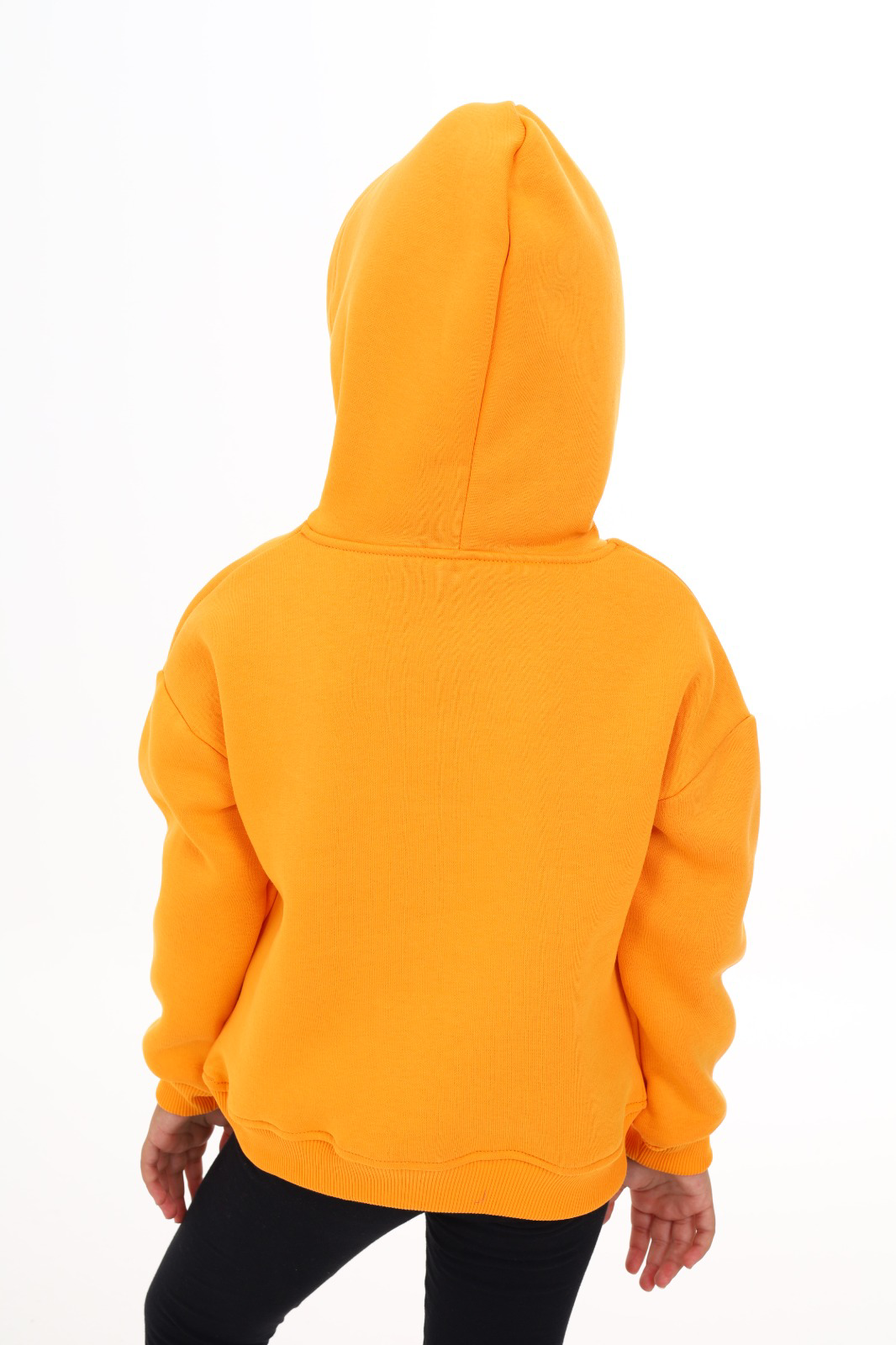 Toontoy Kız Çocuk Kapüşonlu Natural Nakışlı Sweatshirt