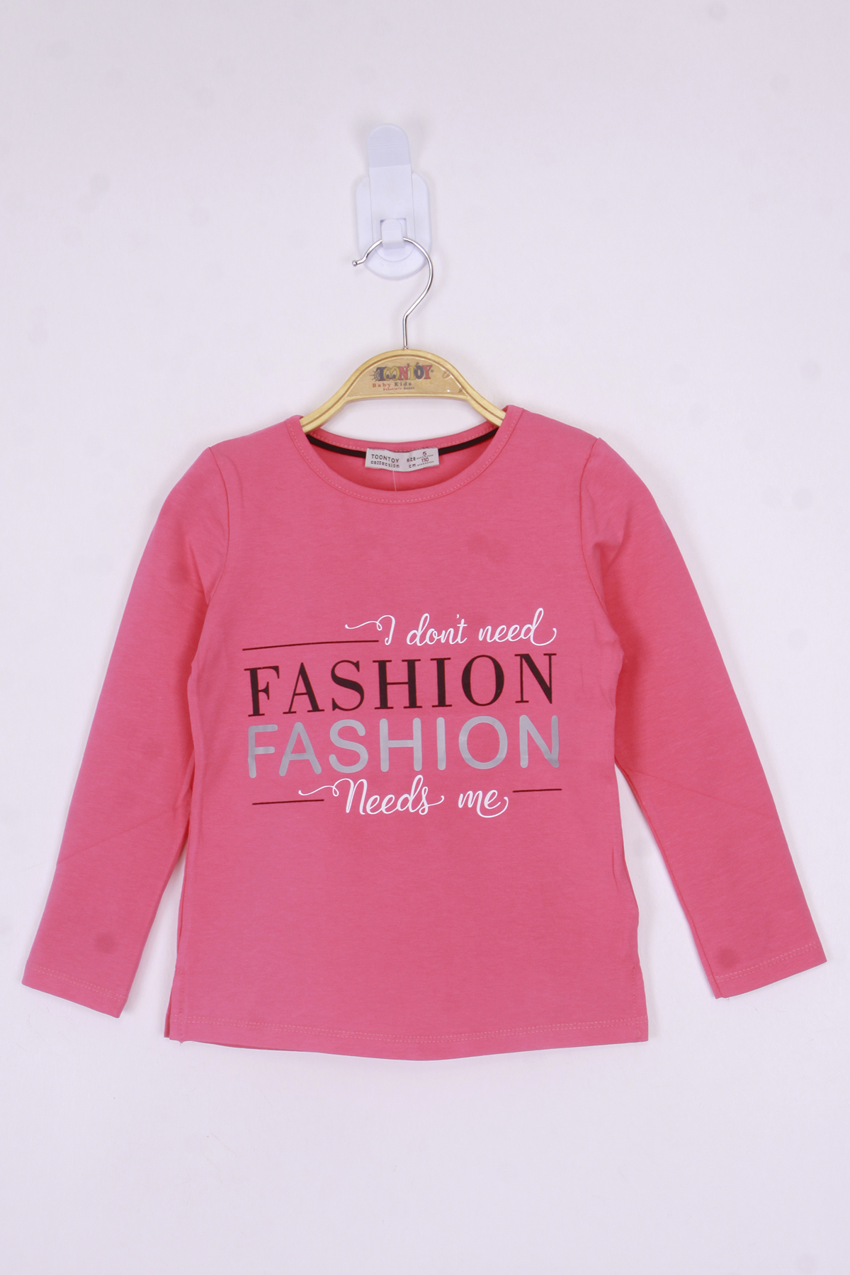 Toontoy Kız Çocuk Fashion Baskılı Tişört