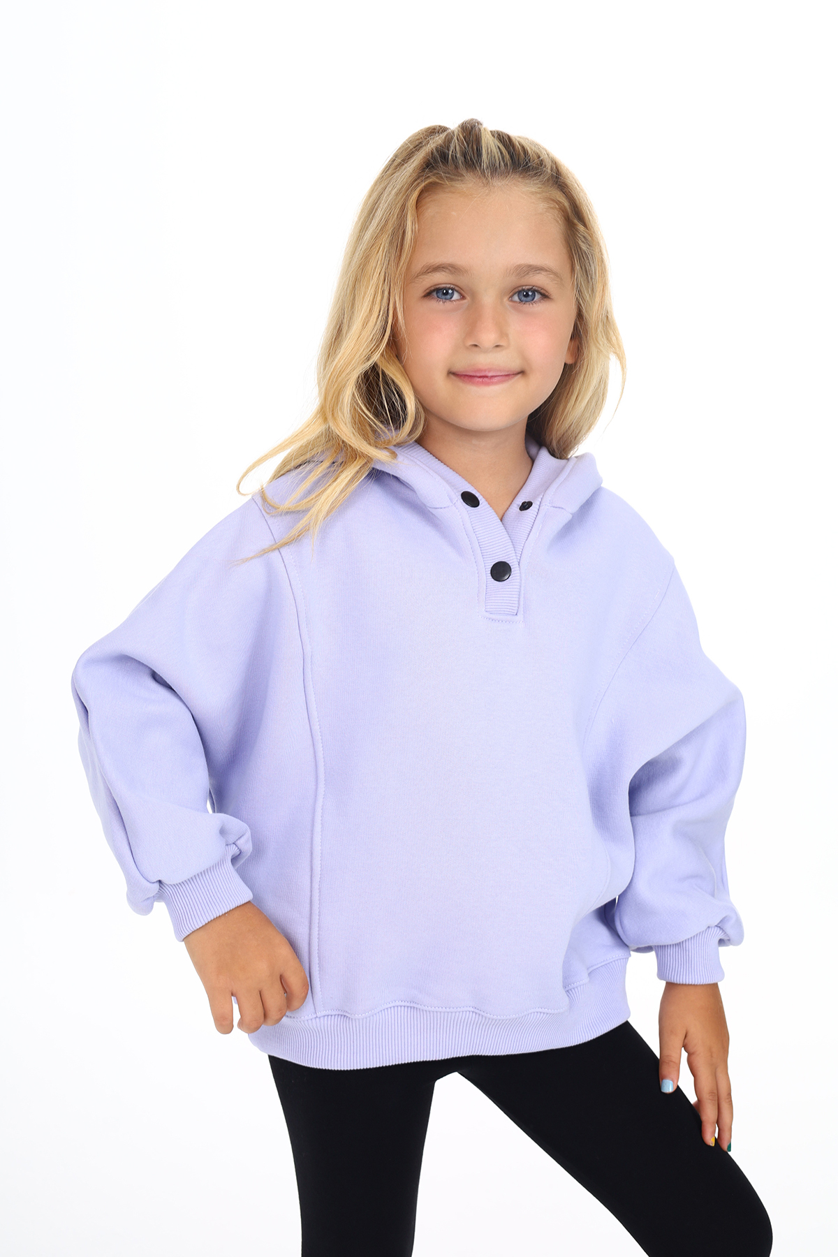 Toontoy Kız Çocuk Nakışlı Sweatshirt