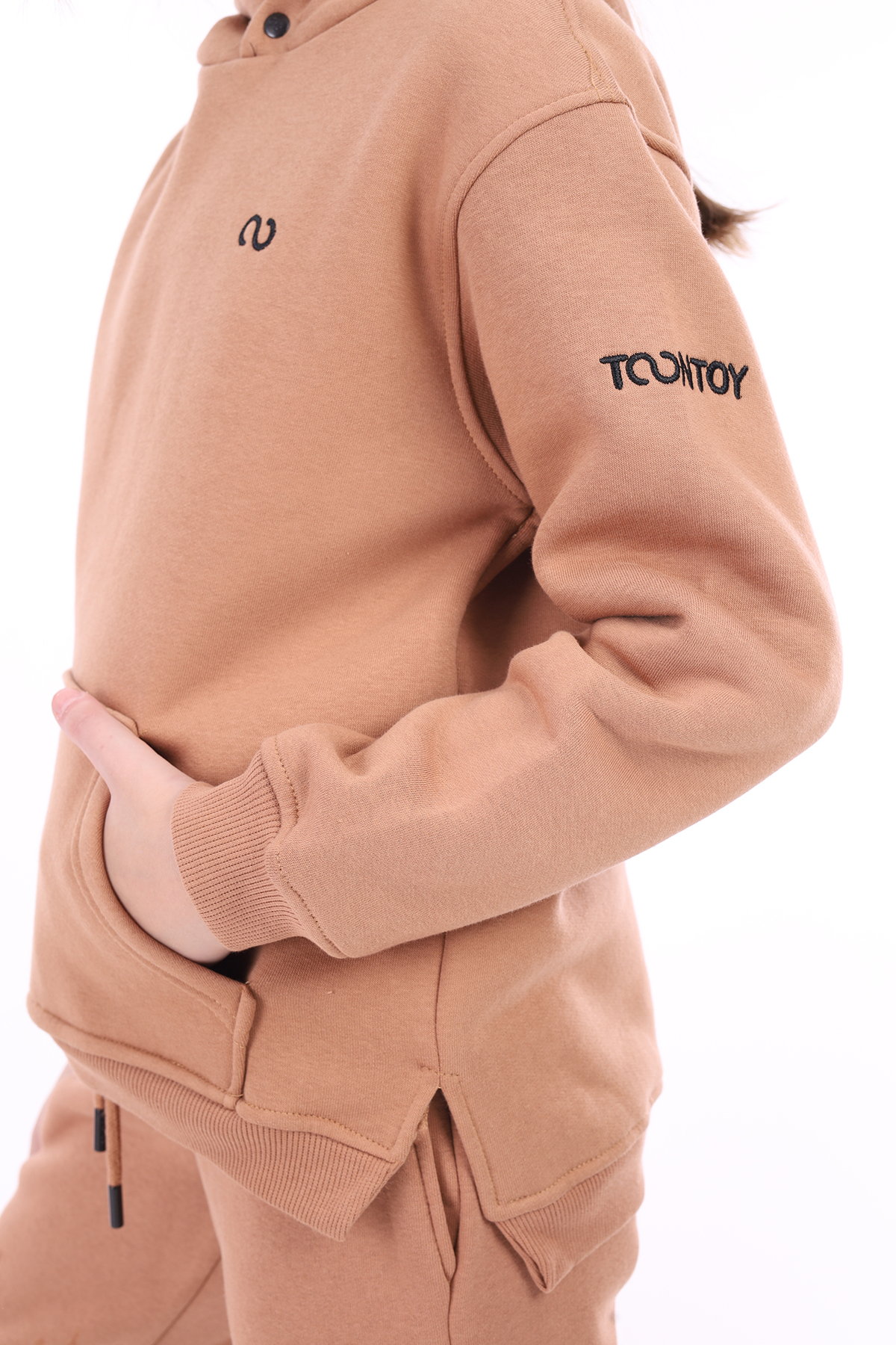 Toontoy Kız Çocuk Nakışlı Sweatshirt