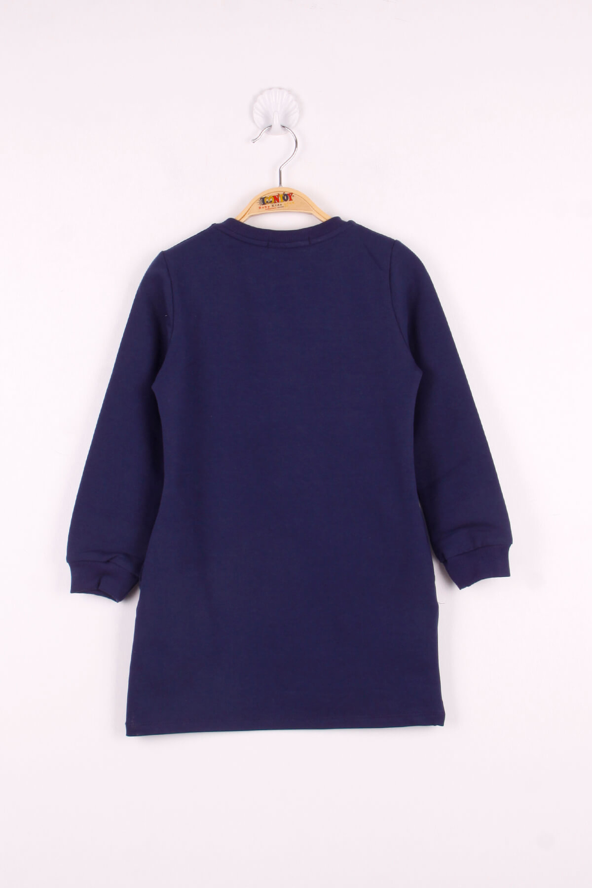 Toontoy Kız Çocuk Dijital Çiçek Baskılı Elbise