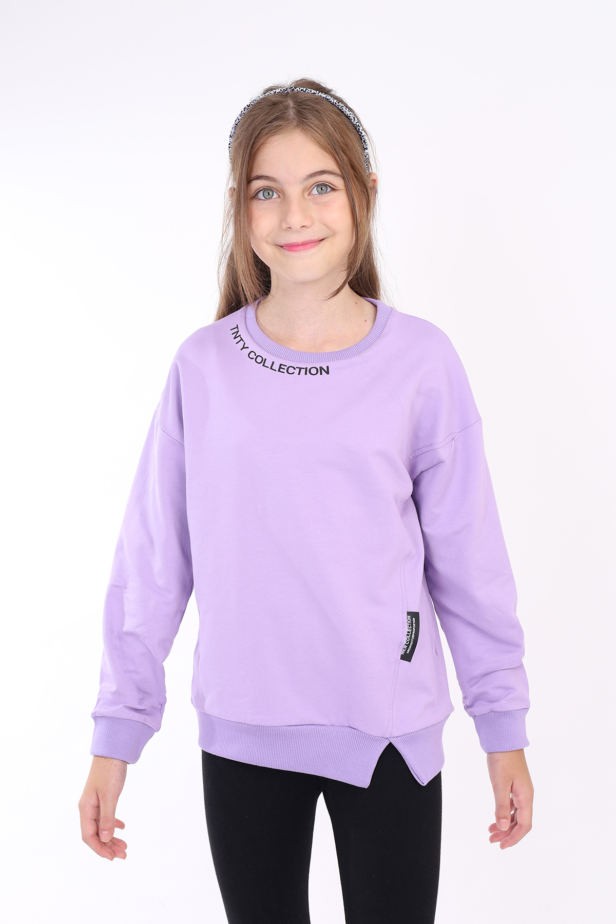 Toontoy Kız Çocuk Baskılı Sweatshirt