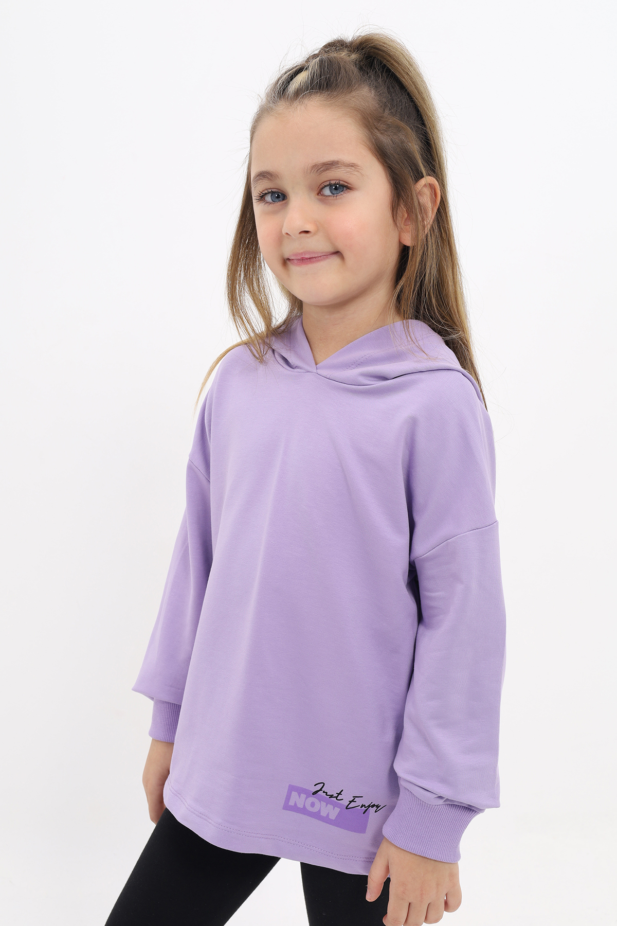 Toontoy Kız Çocuk Baskılı Sweatshirt