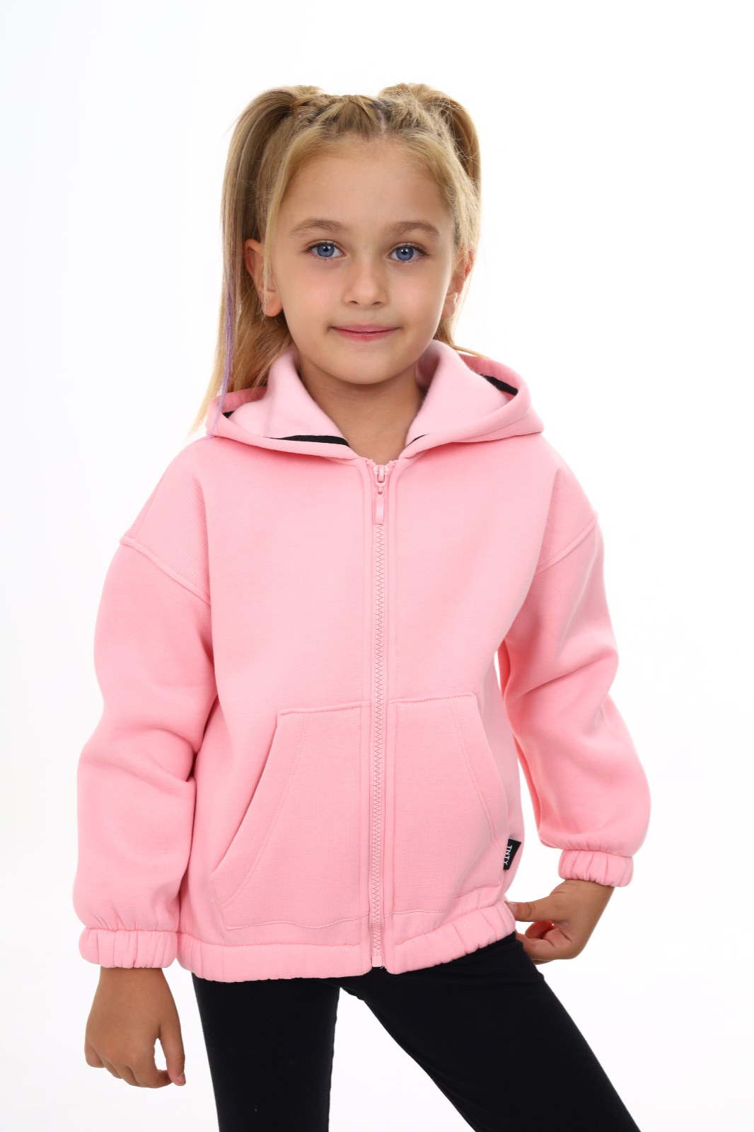 Toontoy Kız Çocuk Kapüşonlu Hırka