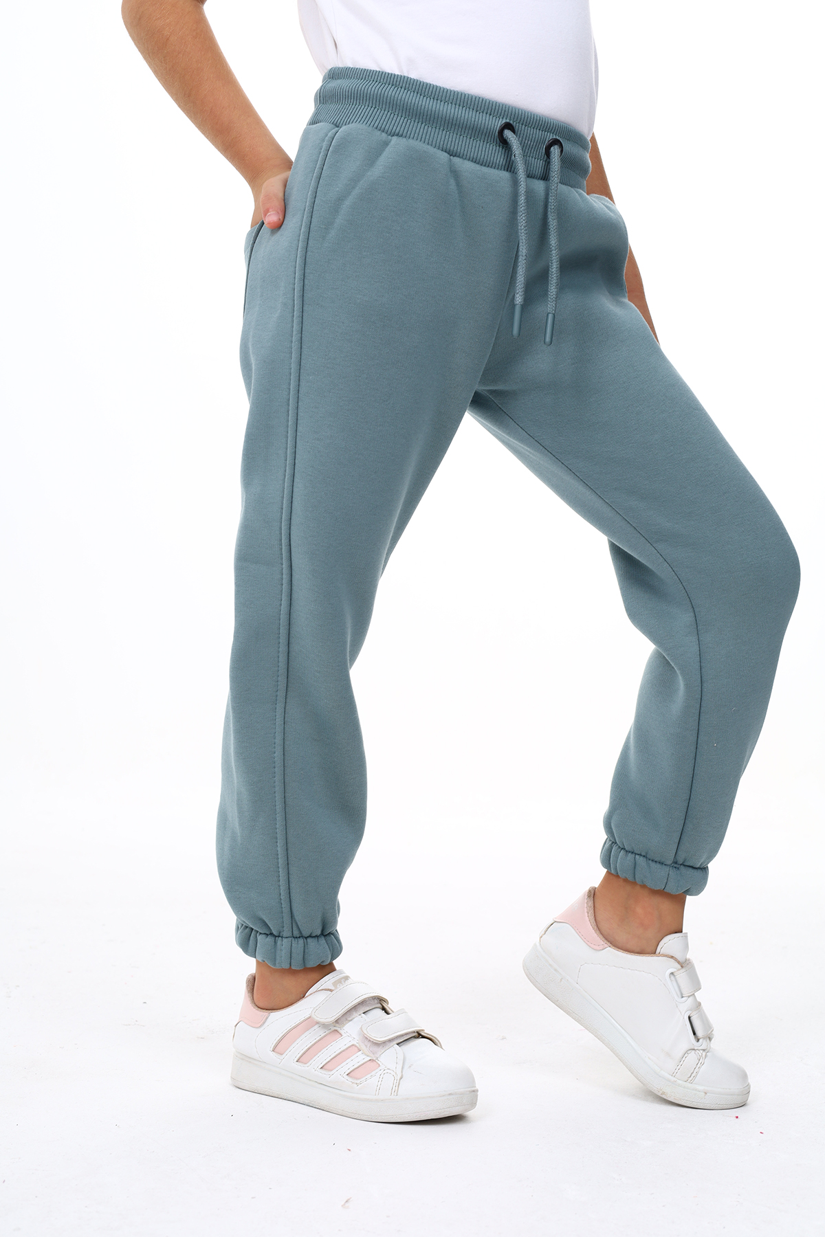 Toontoy Kız Çocuk Nakışlı Eşofman Alt