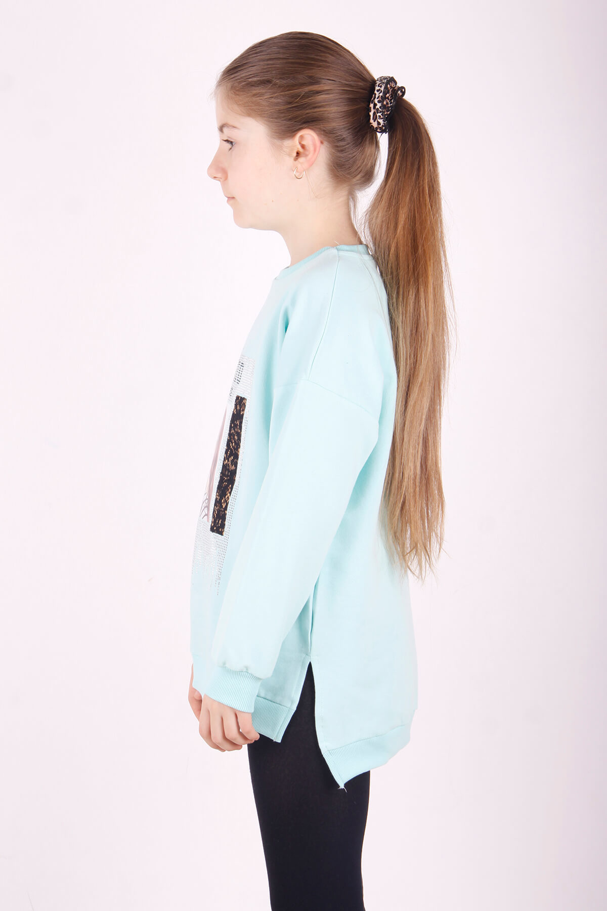 Toontoy Kız Çocuk Studio Baskılı Sweatshirt