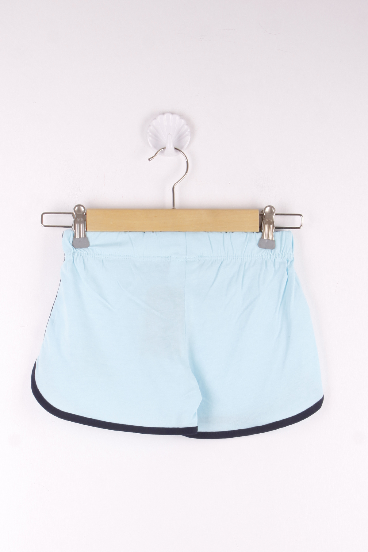 Toontoy  Kız Çocuk Şort Simli Kelebek Nakışlı