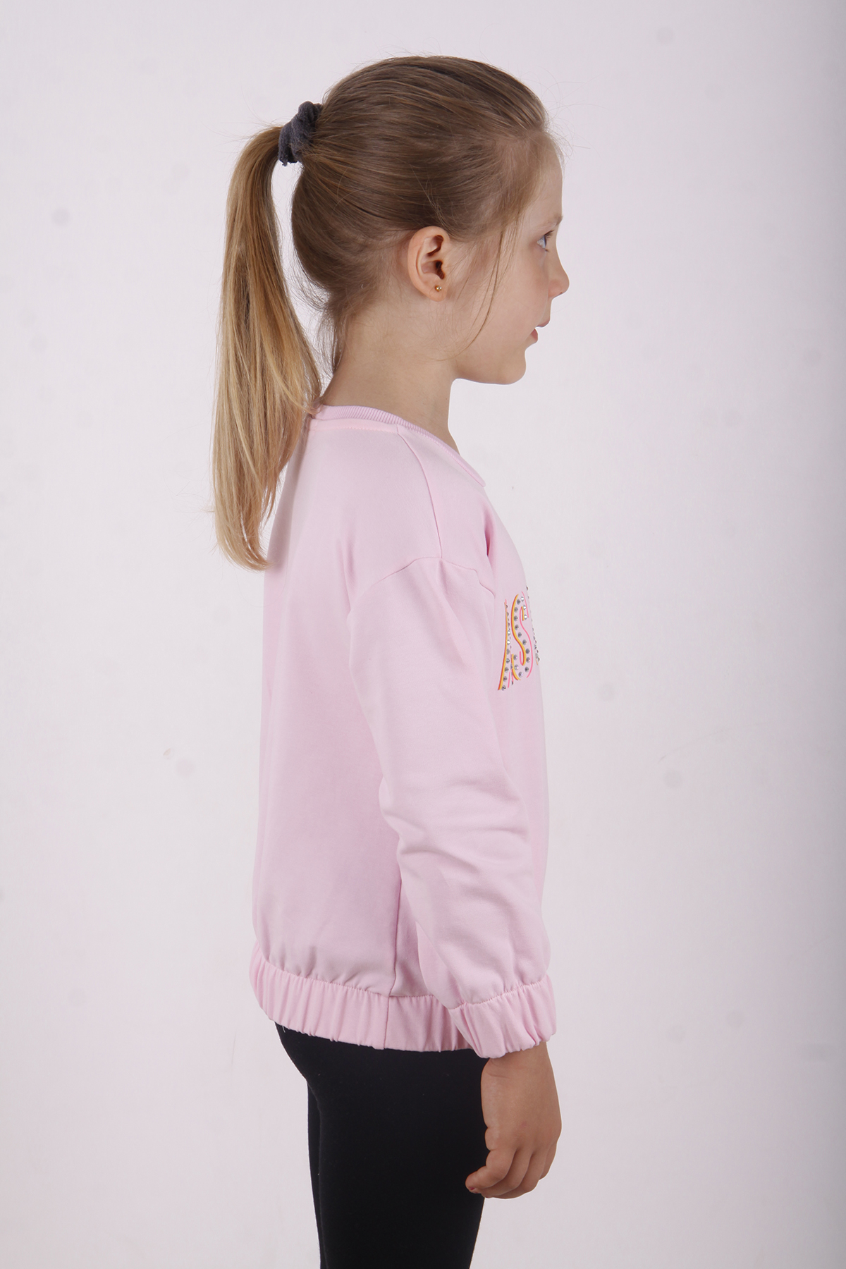 Toontoy Kız Çocuk You Wish Baskılı Sweatshirt