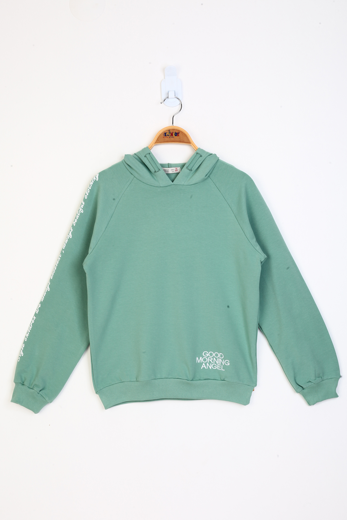 Toontoy Kız Çocuk Reglan Kol Sweatshirt